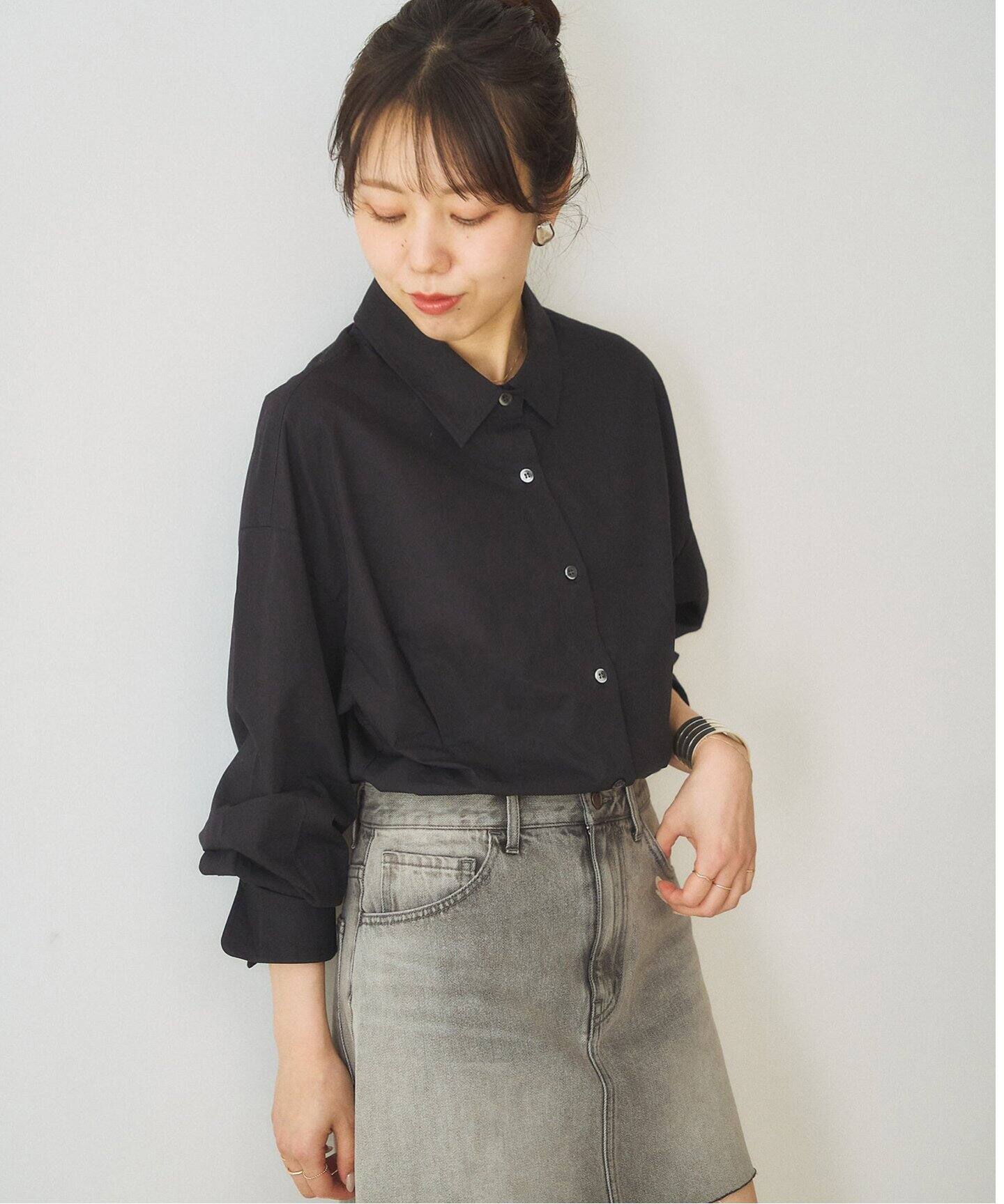 ❁ plage オーバーサイズ シャツ ベイクルーズ 【新品タグ付き】 ❁ 【新品タグ付き】 plage オーバーサイズシャツ ベイクルーズ