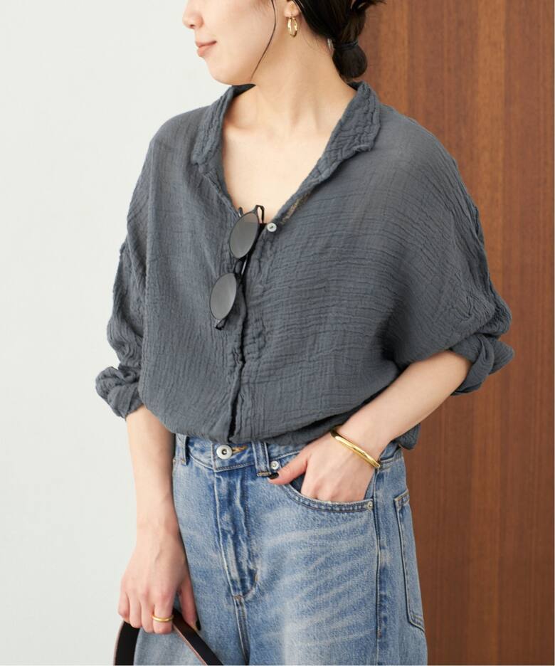 追加》LES ATELIERS FRANCAIS DE CONFECTION 別注 OVER シャツ（シャツ 