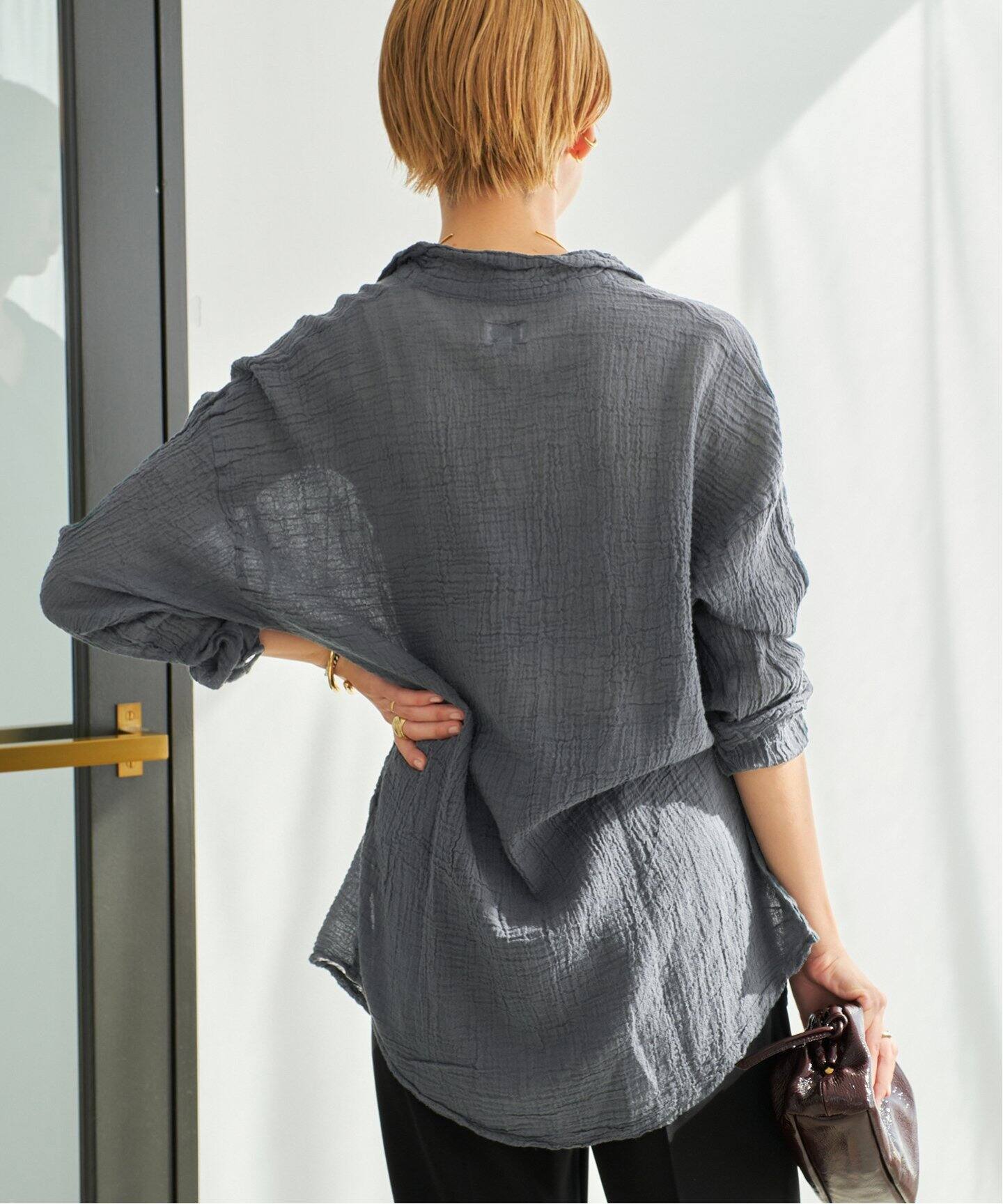 追加》LES ATELIERS FRANCAIS DE CONFECTION 別注 OVER シャツ（シャツ 