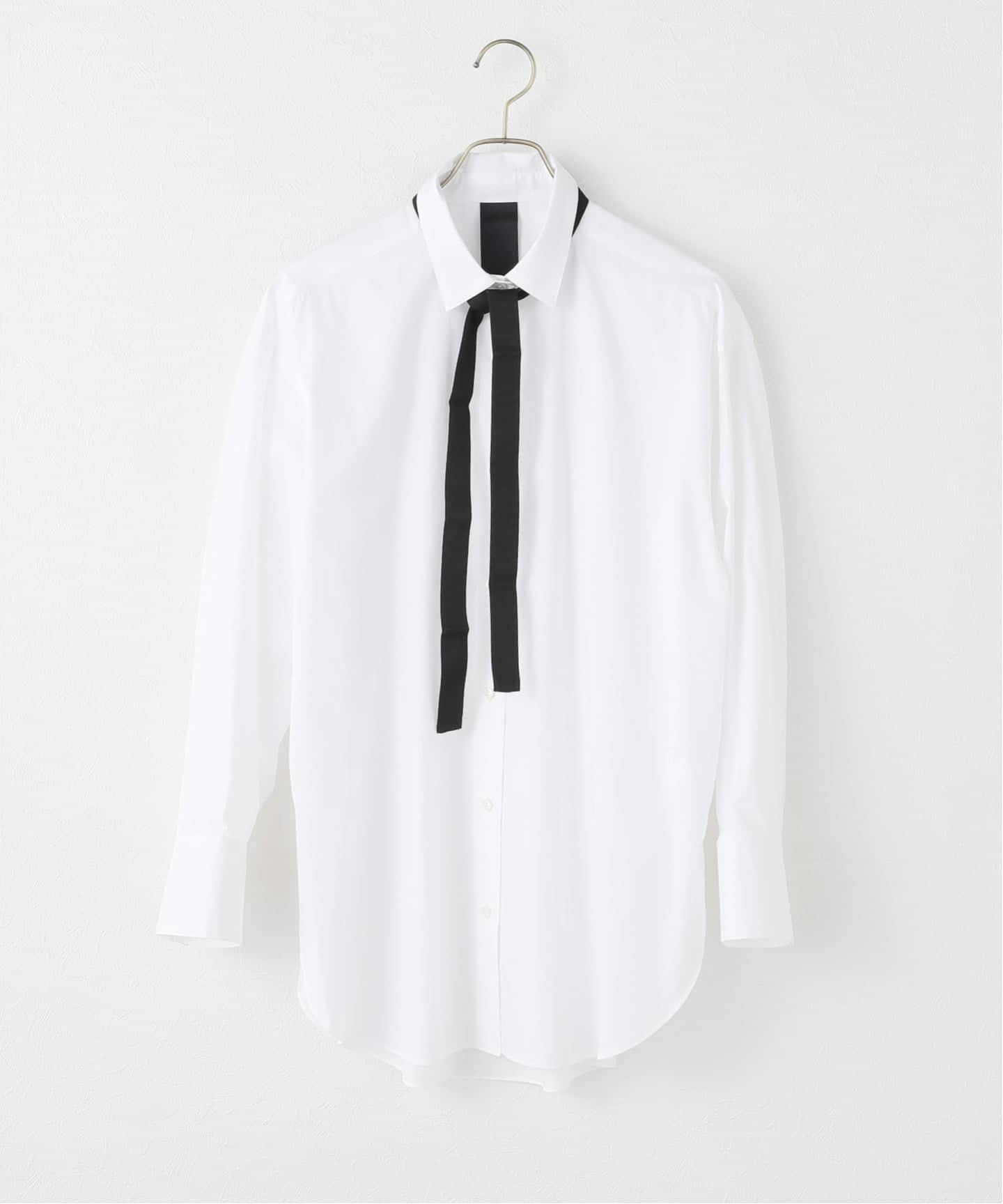 DOMELLE ドメル シャツ ブラウス ラッフルスリーブ 黒 フリル M