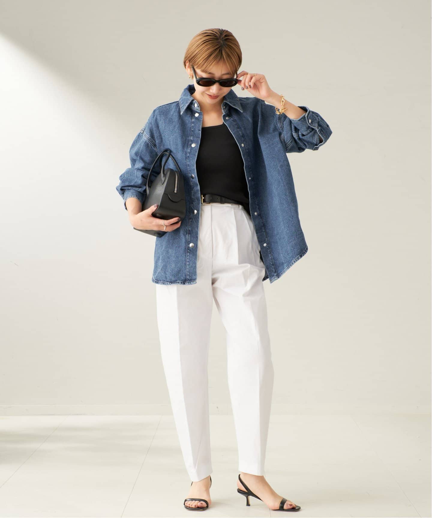 PLAGE デニムシャツ plage（プラージュ）の「《予約》les Tendre DENIM シャツ