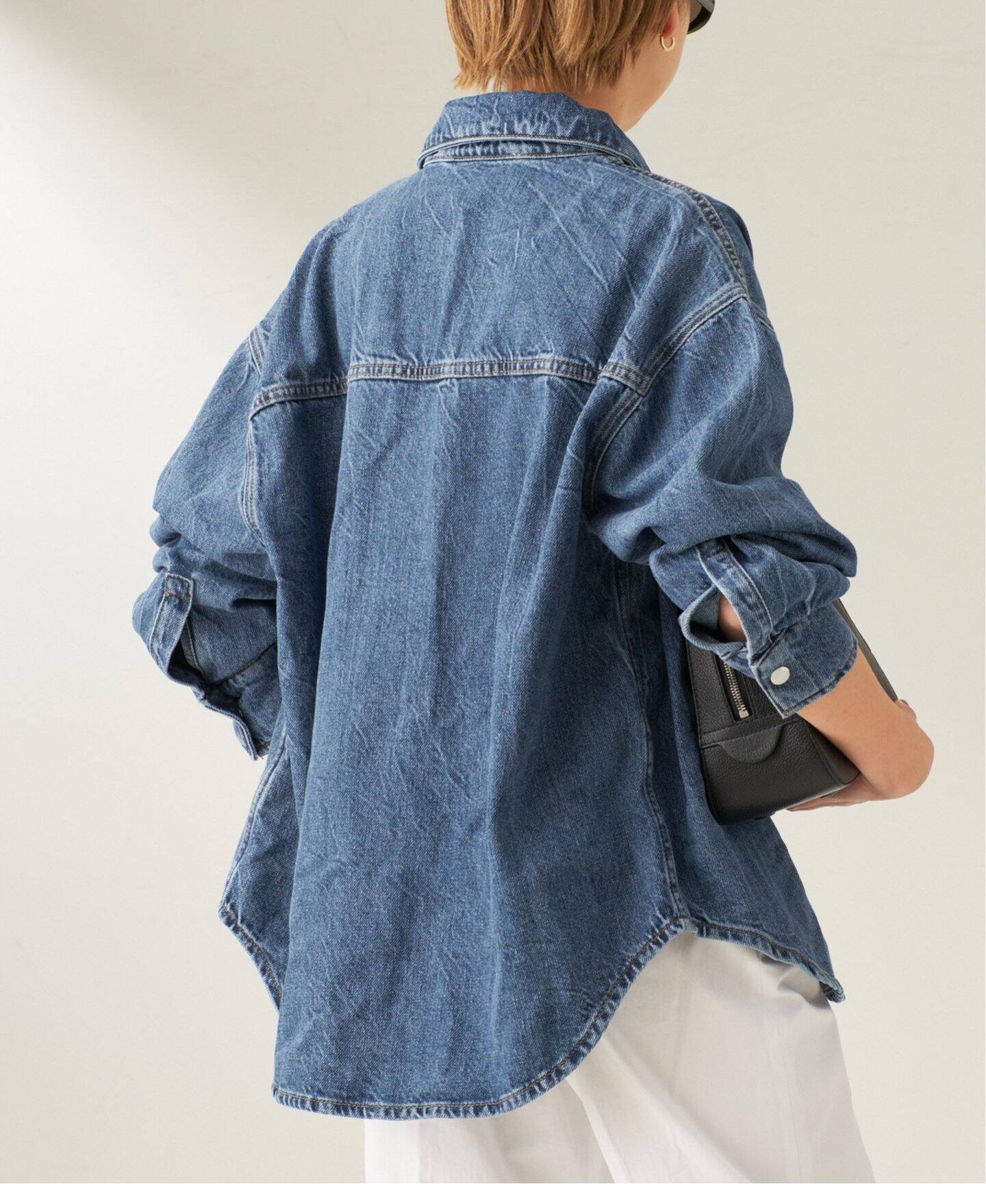 ROHE / ロヘ Denim oversized シャツ（シャツ／ブラウス