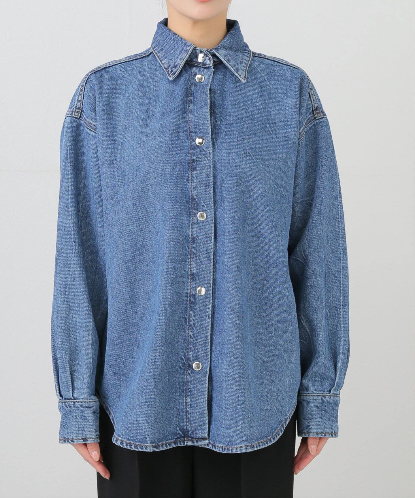 プラージュ　デニムシャツ 追加》les Tendre DENIM シャツ3（シャツ/ブラウス）｜Plage