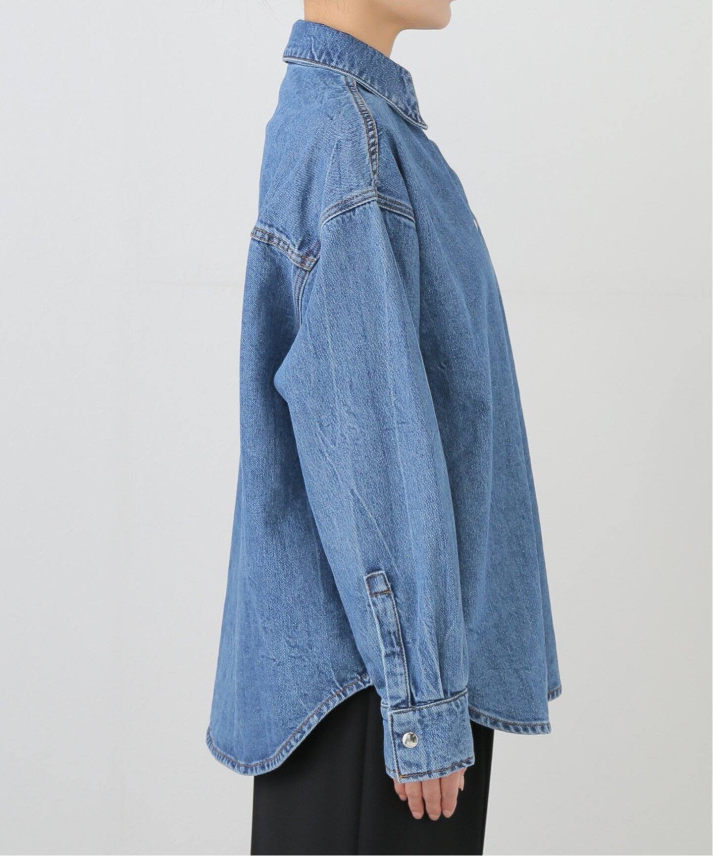 プラージュ　デニムシャツ plage（プラージュ）の「《予約》les Tendre DENIM シャツ