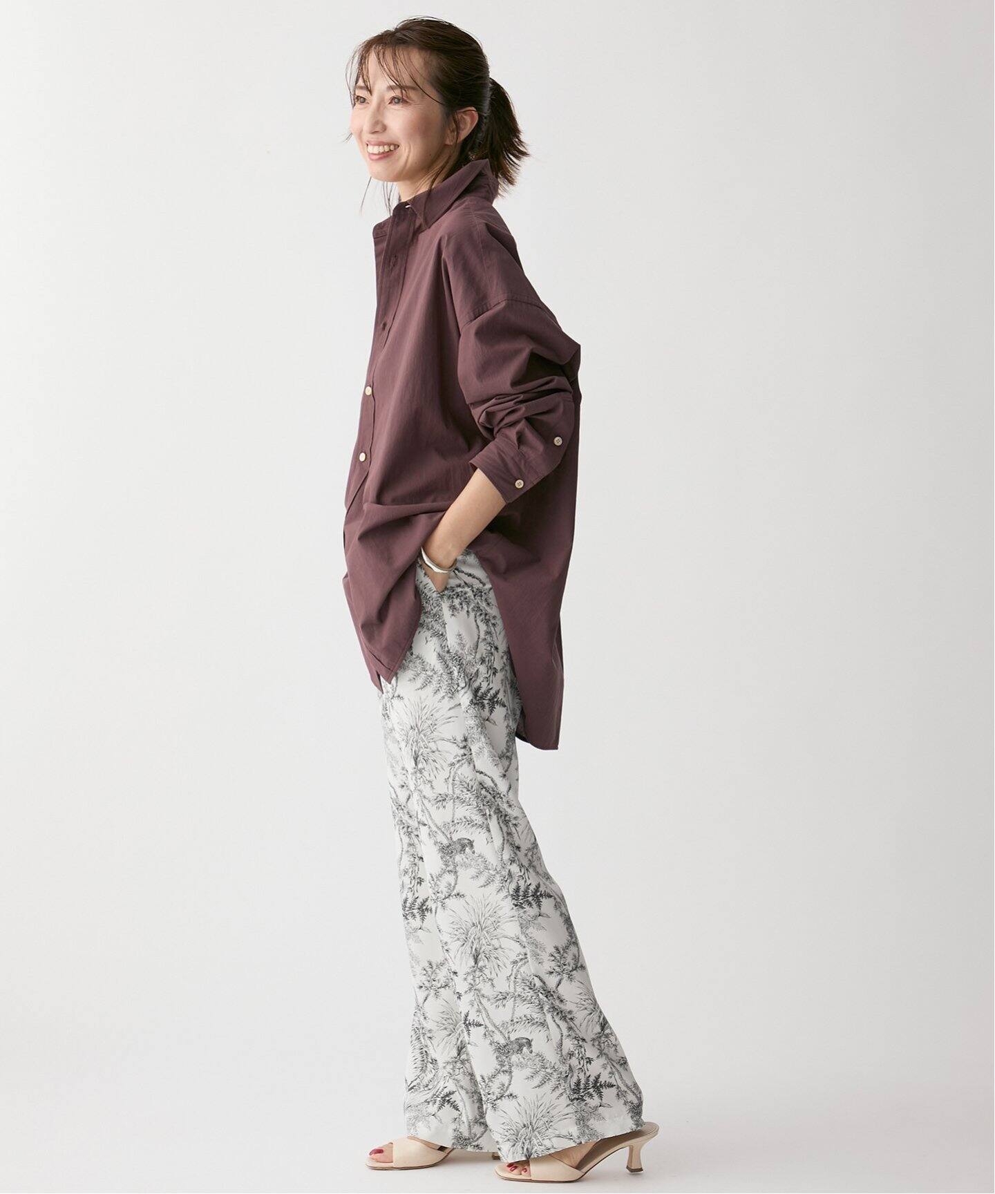 再お値下げ‼️美品☆VERMEILpar iena×NAOKO OKUSA シャツ コットンボイルシャツ（シャツ／ブラウス）｜VERMEIL par iena