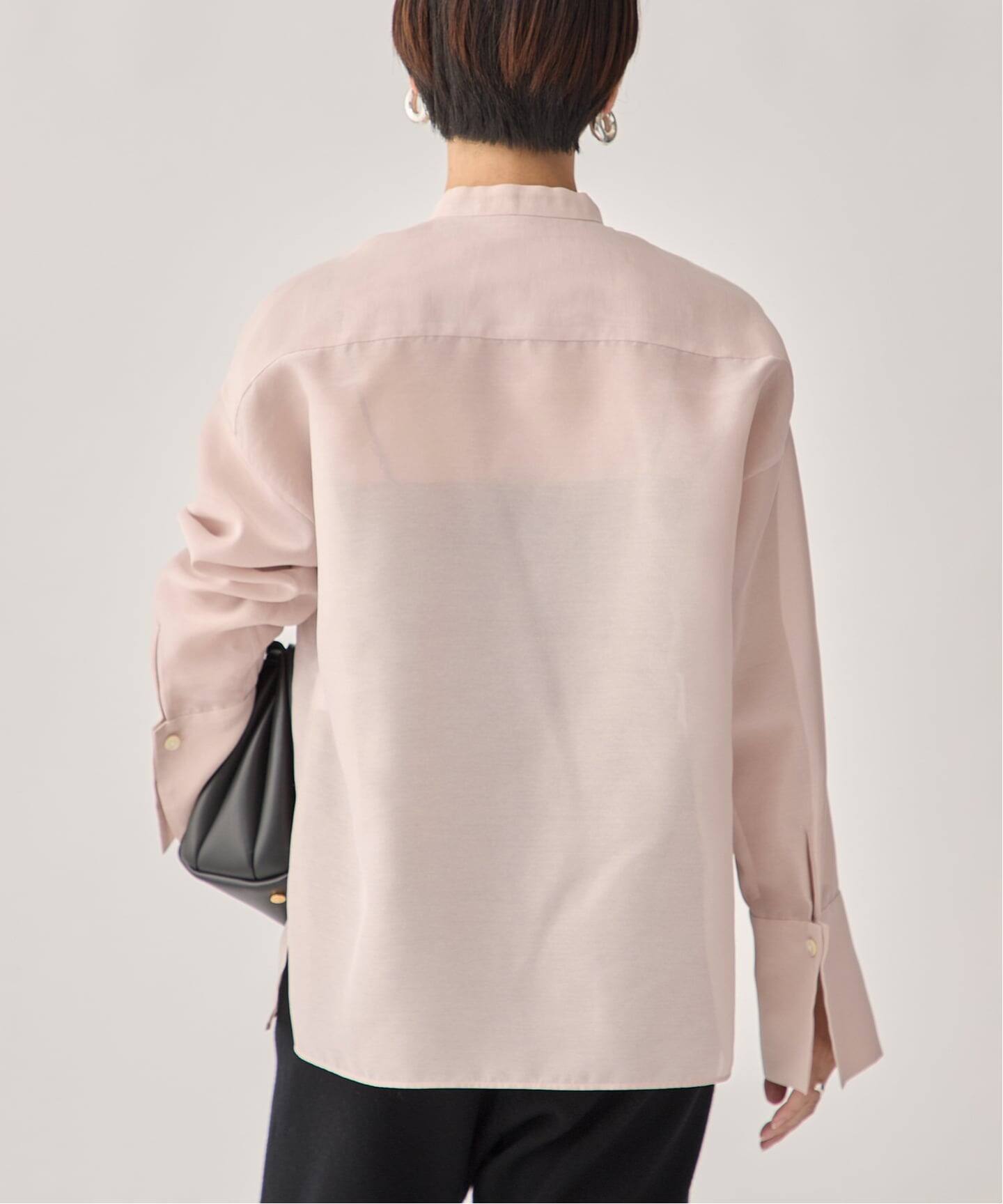 ブライトオーガンジーシャツ（シャツ／ブラウス）｜VERMEIL par iena