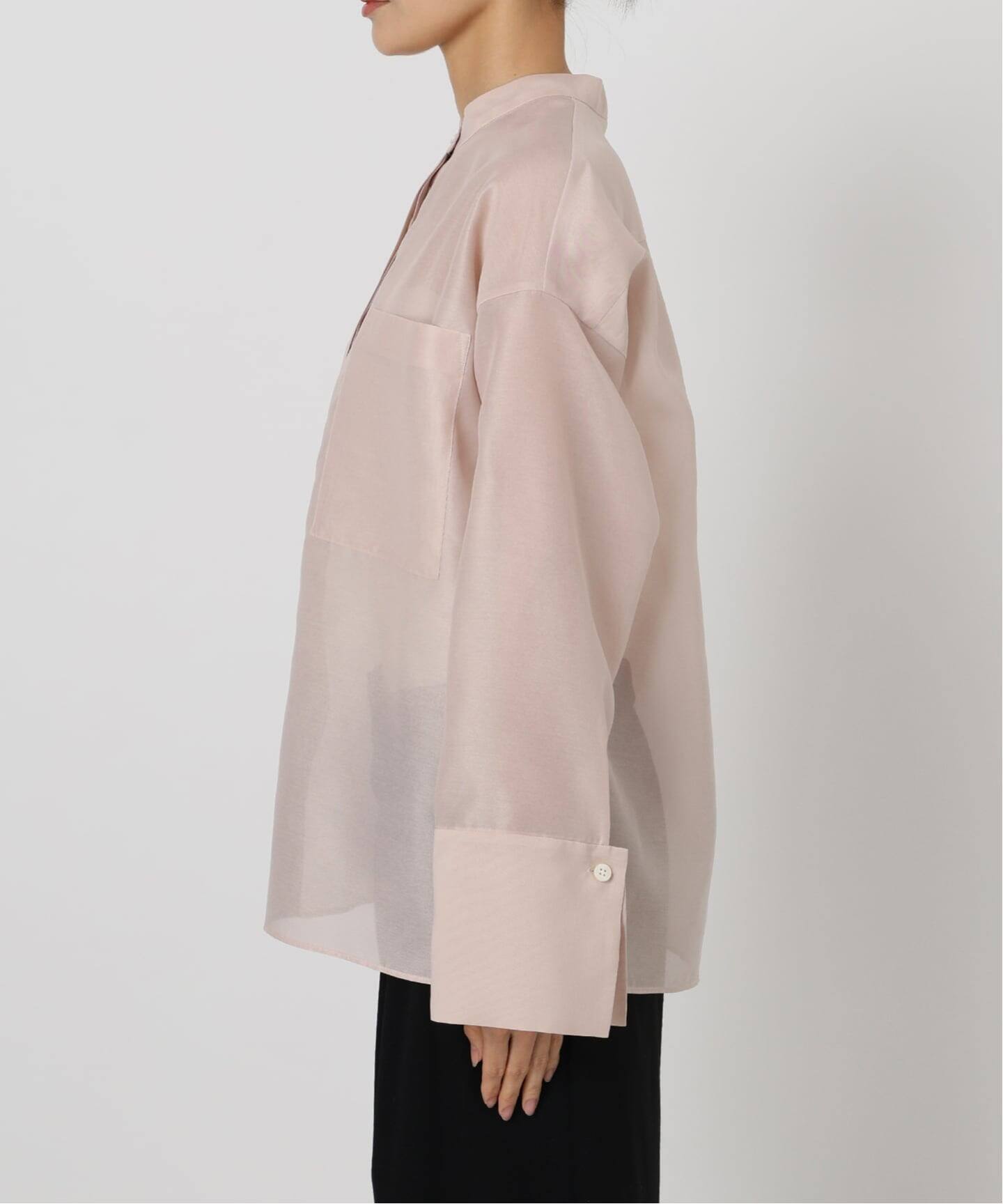 ブライトオーガンジーシャツ（シャツ／ブラウス）｜VERMEIL par iena