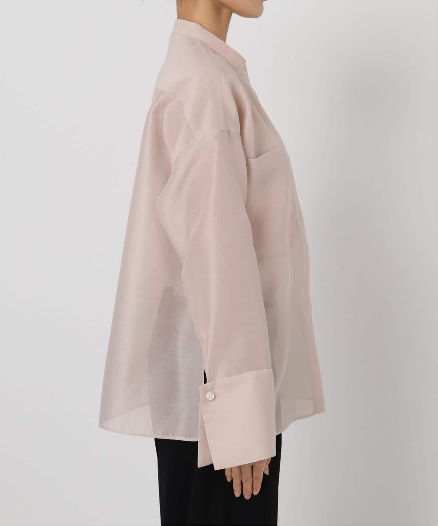 ブライトオーガンジーシャツ（シャツ／ブラウス）｜VERMEIL par iena