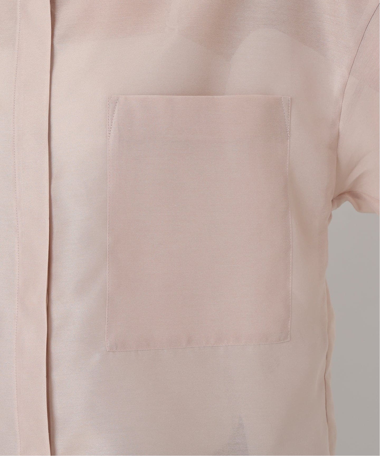 ブライトオーガンジーシャツ（シャツ／ブラウス）｜VERMEIL par iena