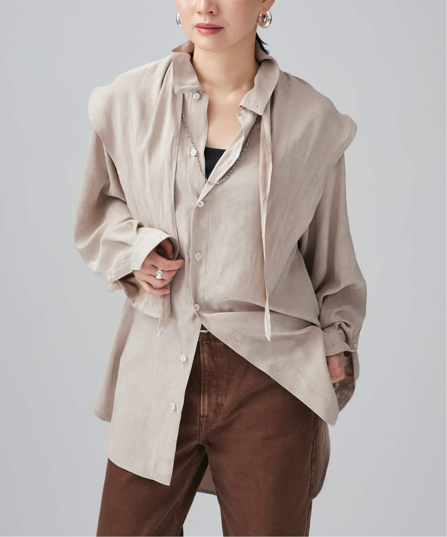 VERMEIL par iena｜ヴェルメイユ パー イエナのシャツ／ブラウス