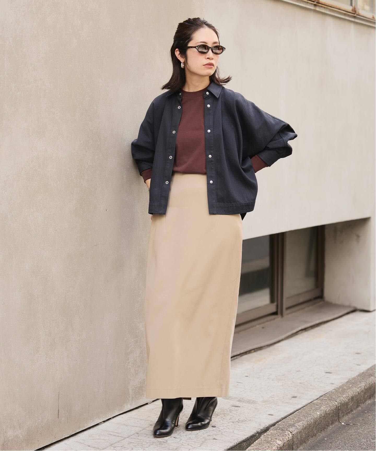 デニムフォルムシャツ（シャツ／ブラウス）｜VERMEIL par iena