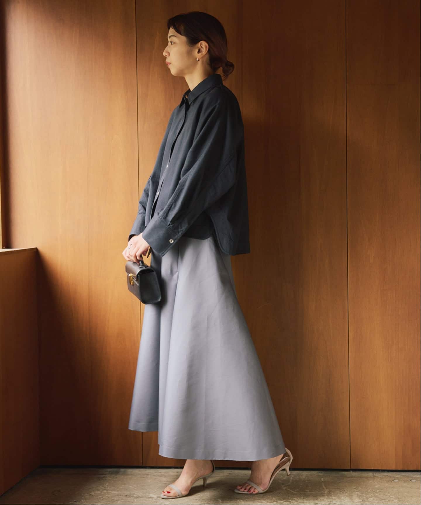 デニムフォルムシャツ（シャツ／ブラウス）｜VERMEIL par iena