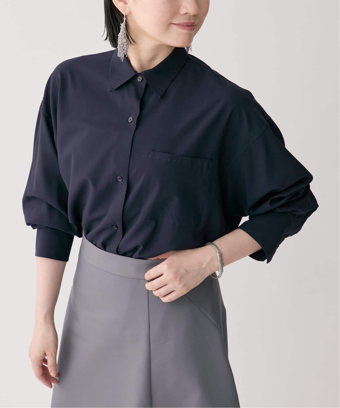 WOOLシャツ（シャツ／ブラウス）｜VERMEIL par iena（ヴェルメイユ