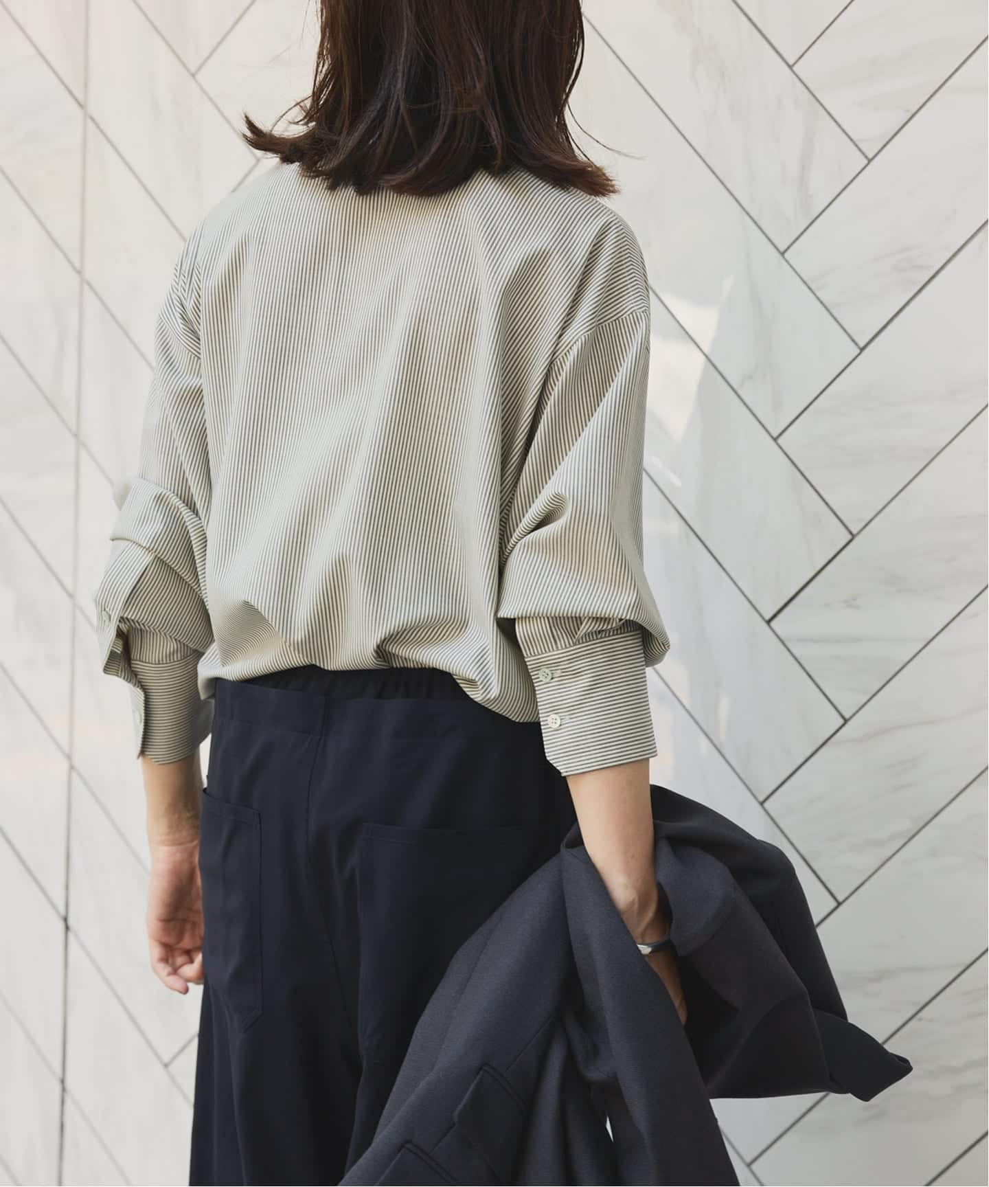 【新品】VERMEIL par ienaツィードシャツ　定価42,900円 VERMEIL par iena 42,900円 ツィードシャツ ジャケット