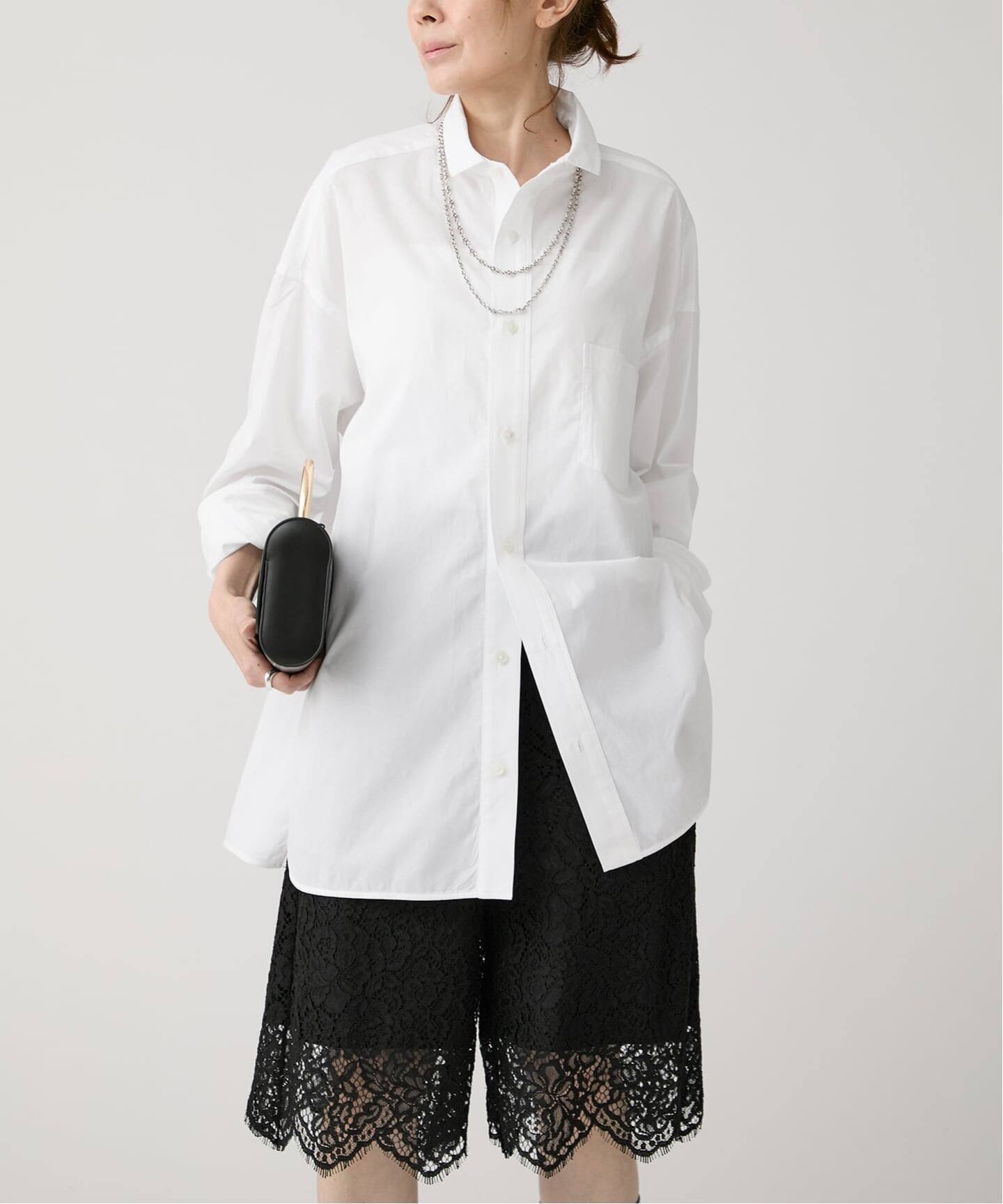 TICCA×アンシェヌマン TICCA ティッカ プレミアムスクエアビッグシャツ TBDS-002（シャツ