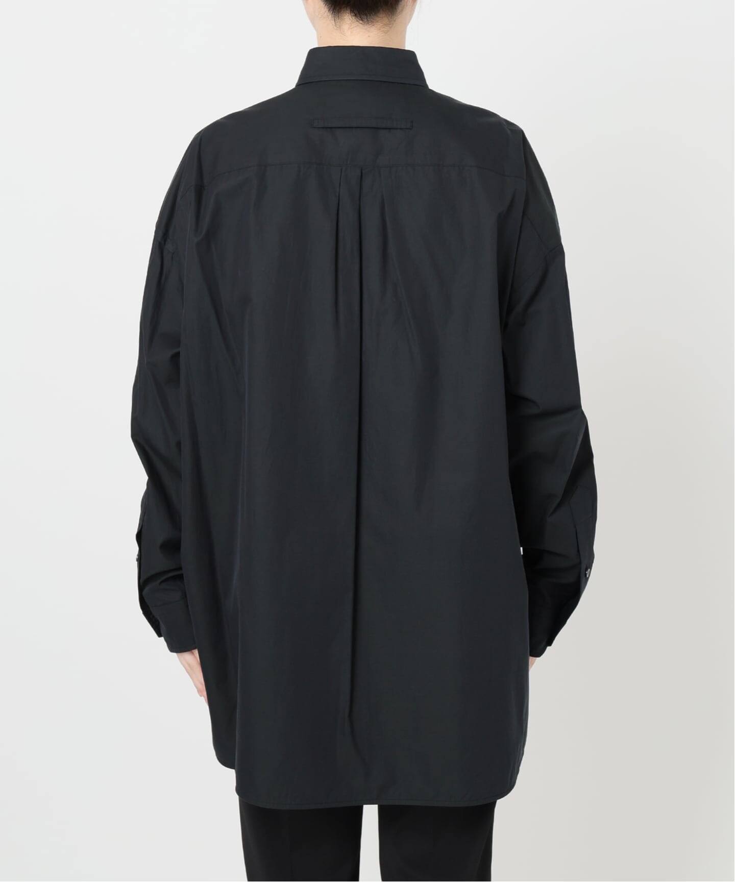 TICCA ティッカ スクエアチュニックシャツ ブラック TICCA ティッカ プレミアムスクエアビッグシャツ TBDS-002