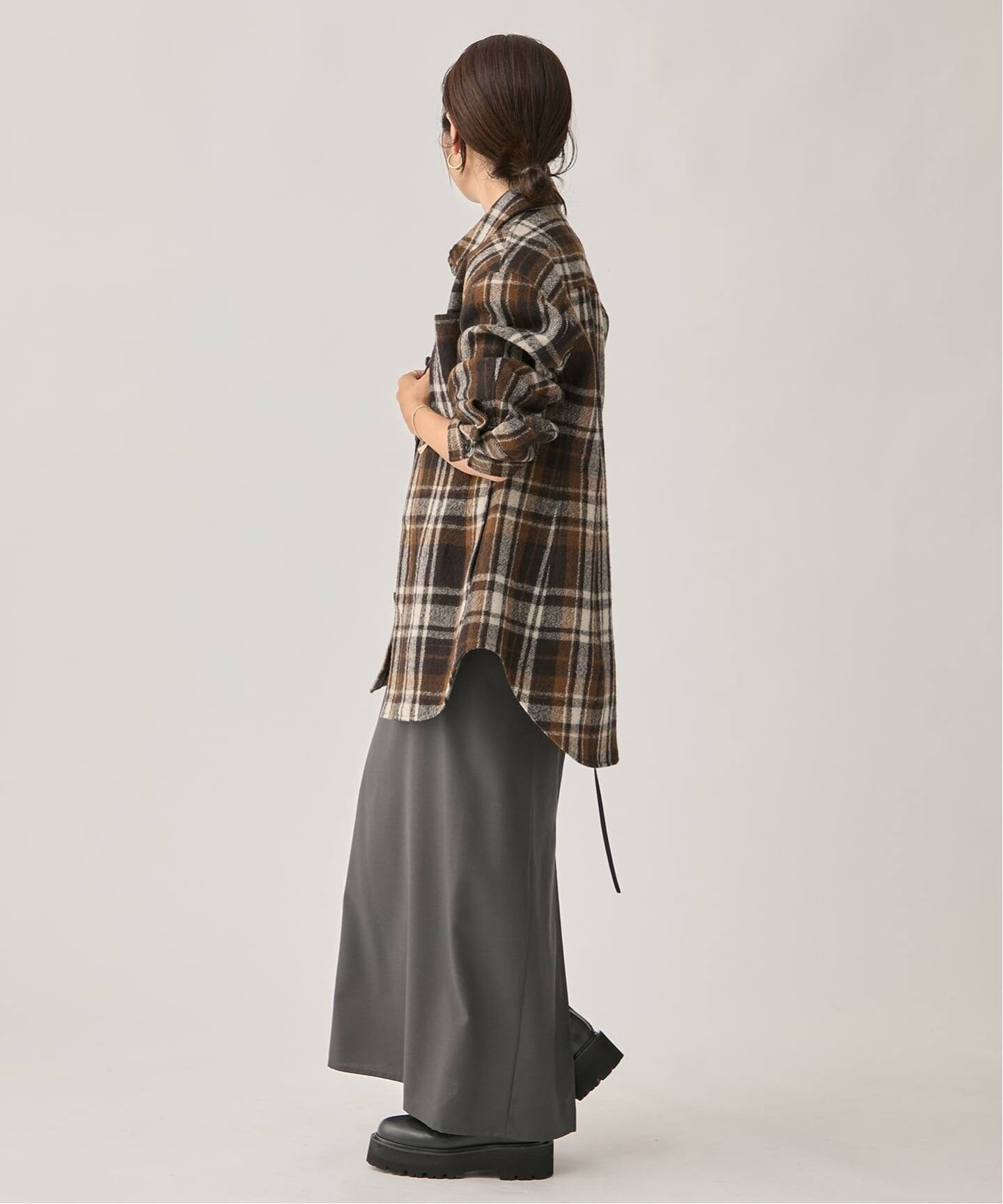 INSCRIREアンスクリア⭐︎新品Check Conscious シャツ INSCRIRE アンスクリア Check Conscious シャツ I25AWSH97（シャツ