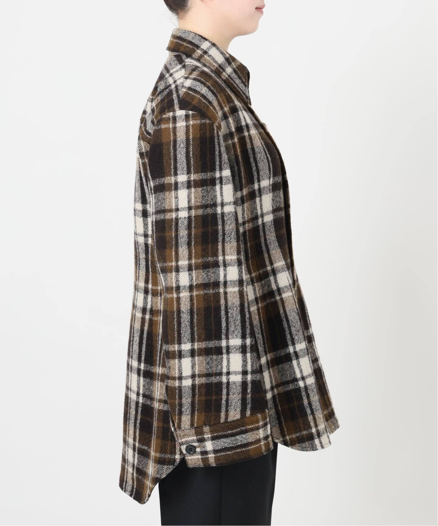 INSCRIRE アンスクリア Check Conscious シャツ I25AWSH97（シャツ