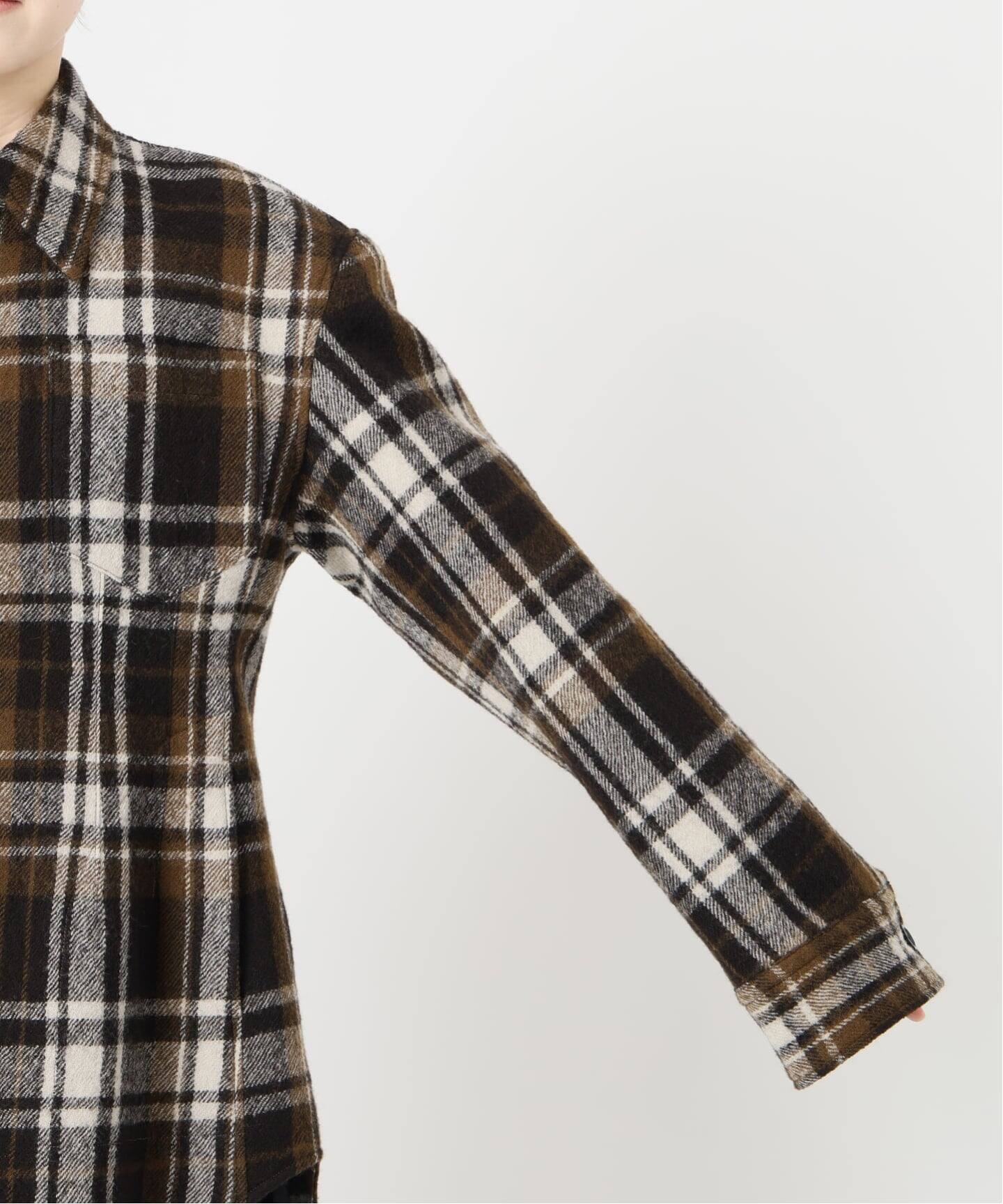 INSCRIRE アンスクリア Check Conscious シャツ I25AWSH97（シャツ