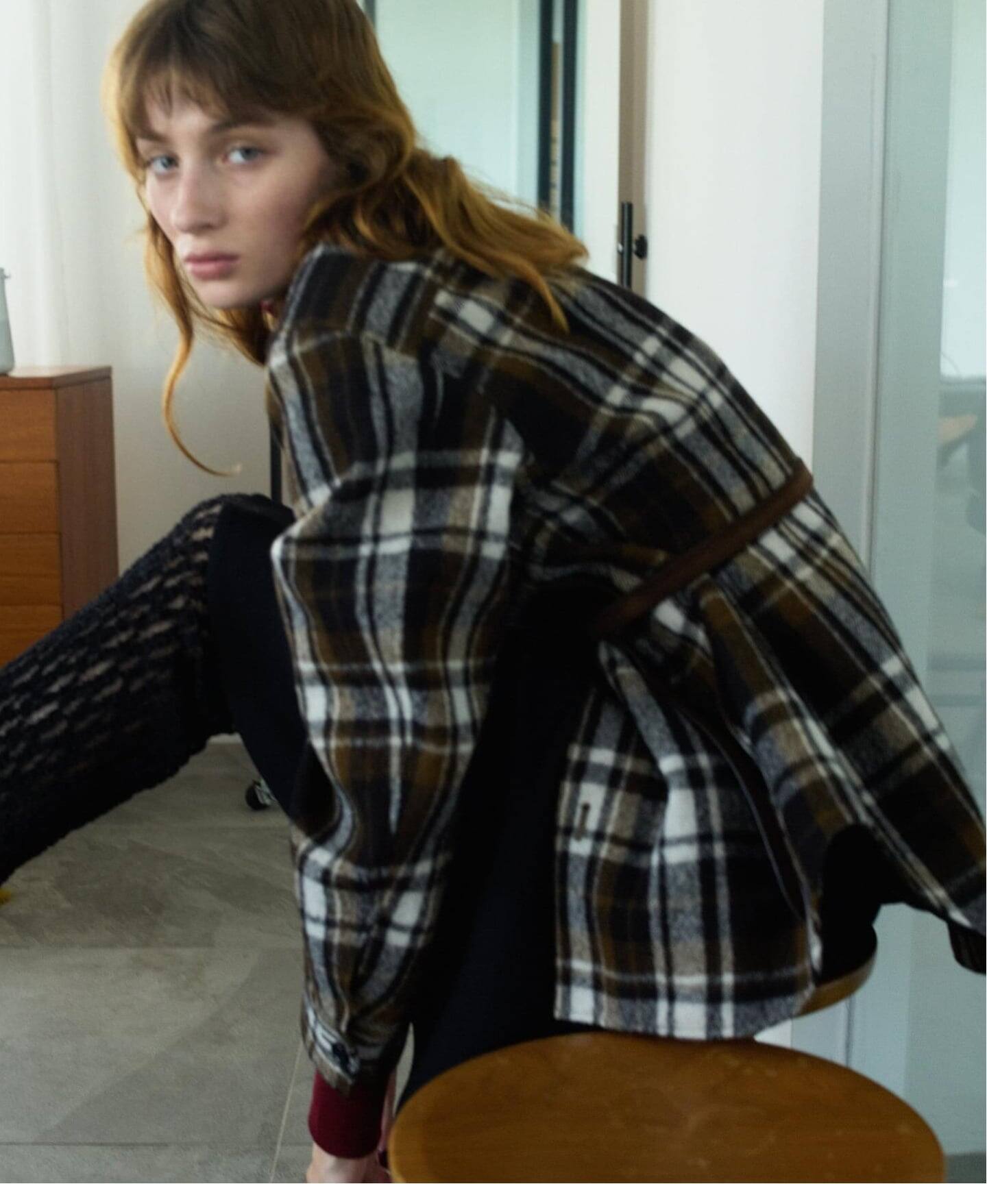 INSCRIRE アンスクリア Check Conscious シャツ I25AWSH97（シャツ