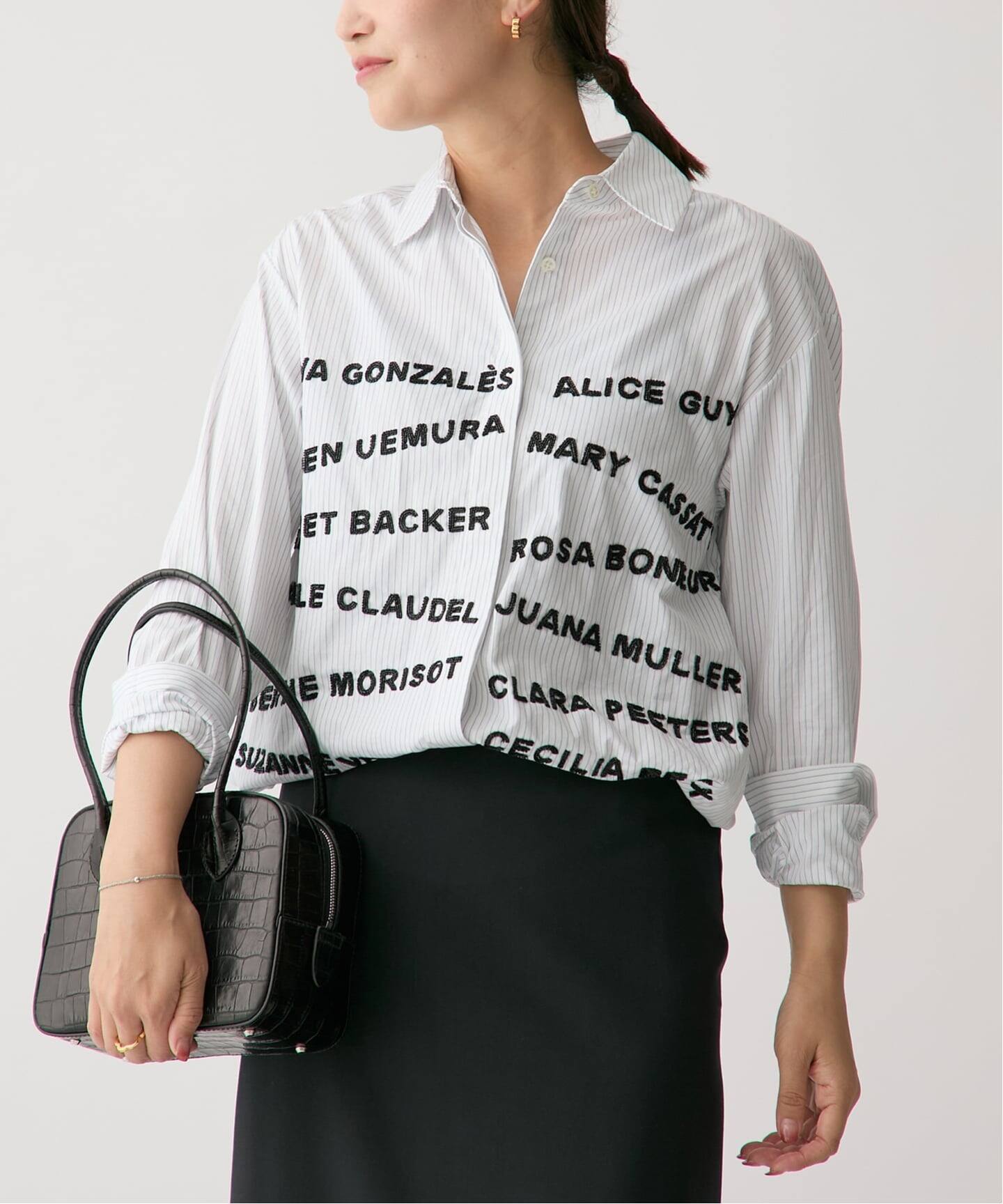 mii ミィ HAND EMBROIDERED シャツ 17/SHIRTS（シャツ／ブラウス