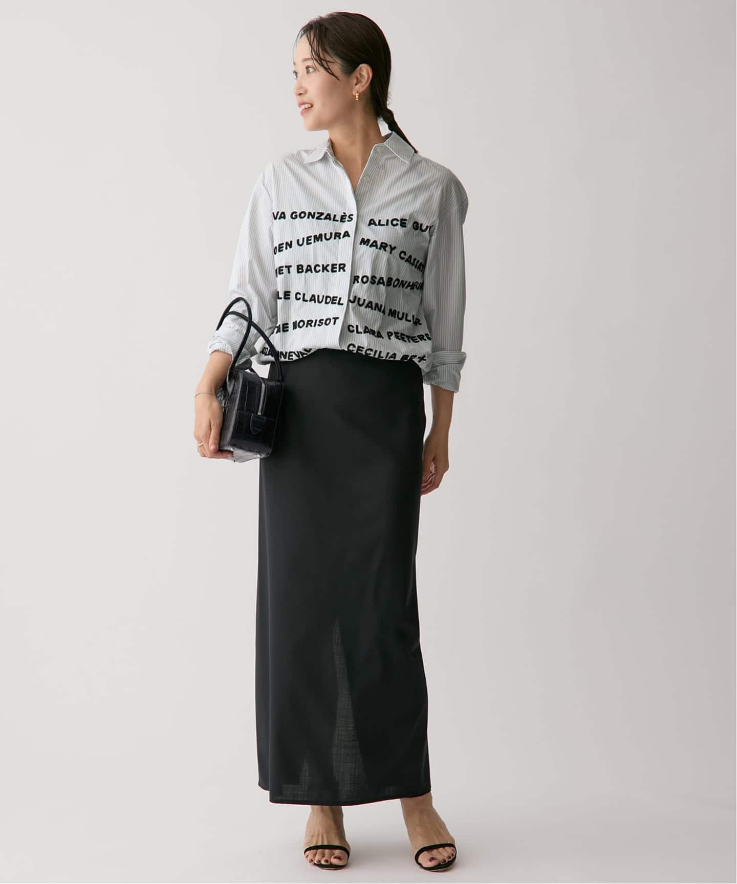 mii ミィ HAND EMBROIDERED シャツ 17/SHIRTS（シャツ／ブラウス