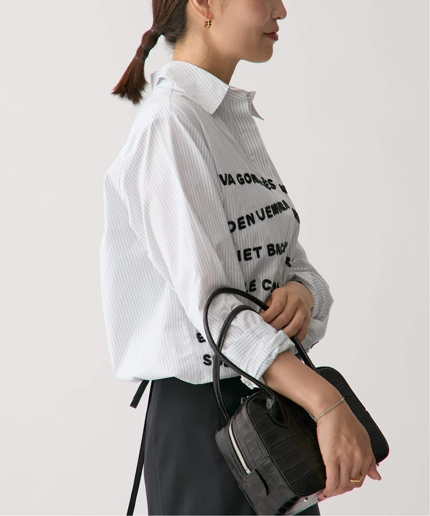 mii ミィ HAND EMBROIDERED シャツ 17/SHIRTS（シャツ／ブラウス