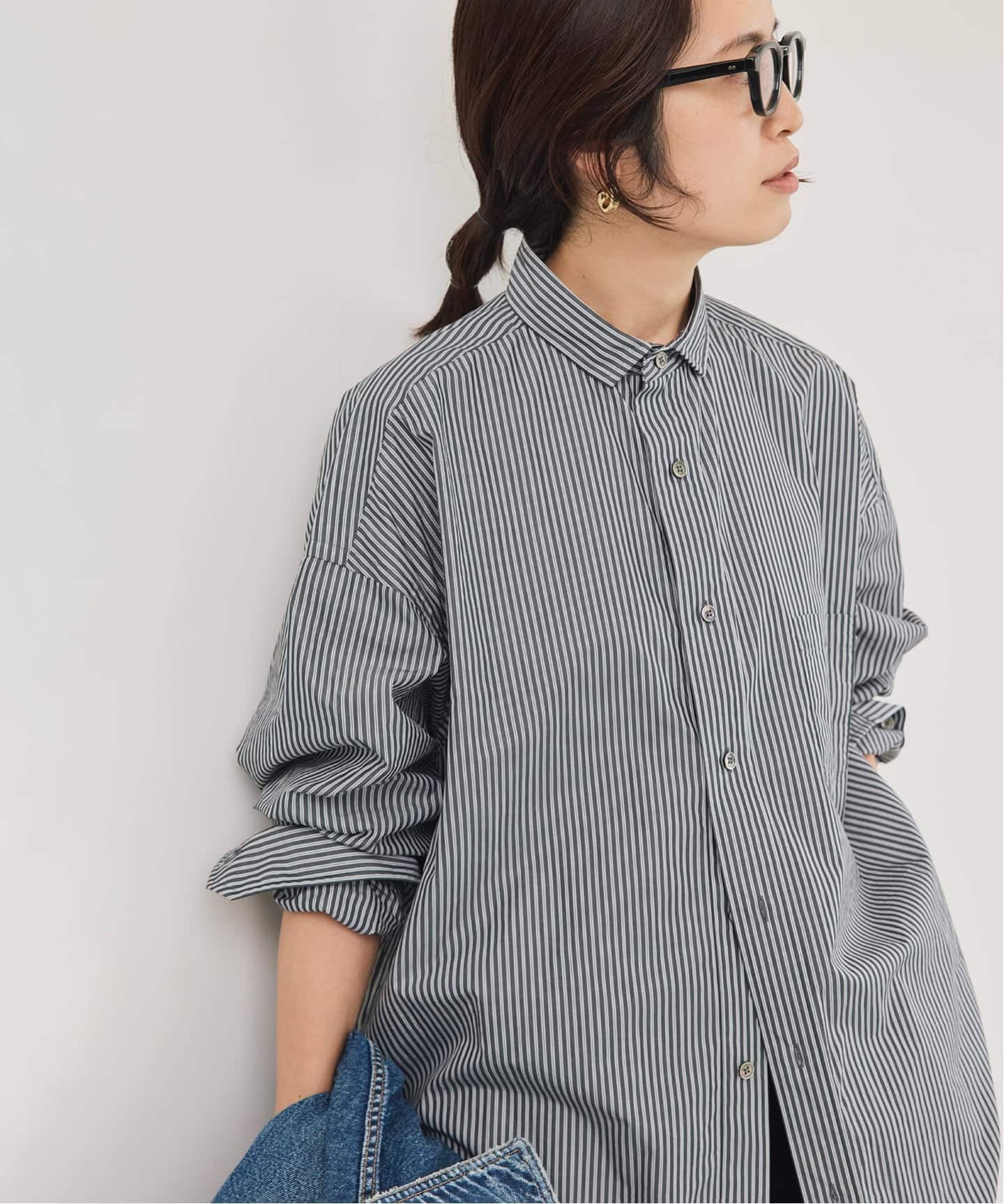 ★専用★TICCA スクエアビッグシャツ　2way マキシ丈 TICCA (ティッカ) スクエアビッグシャツ