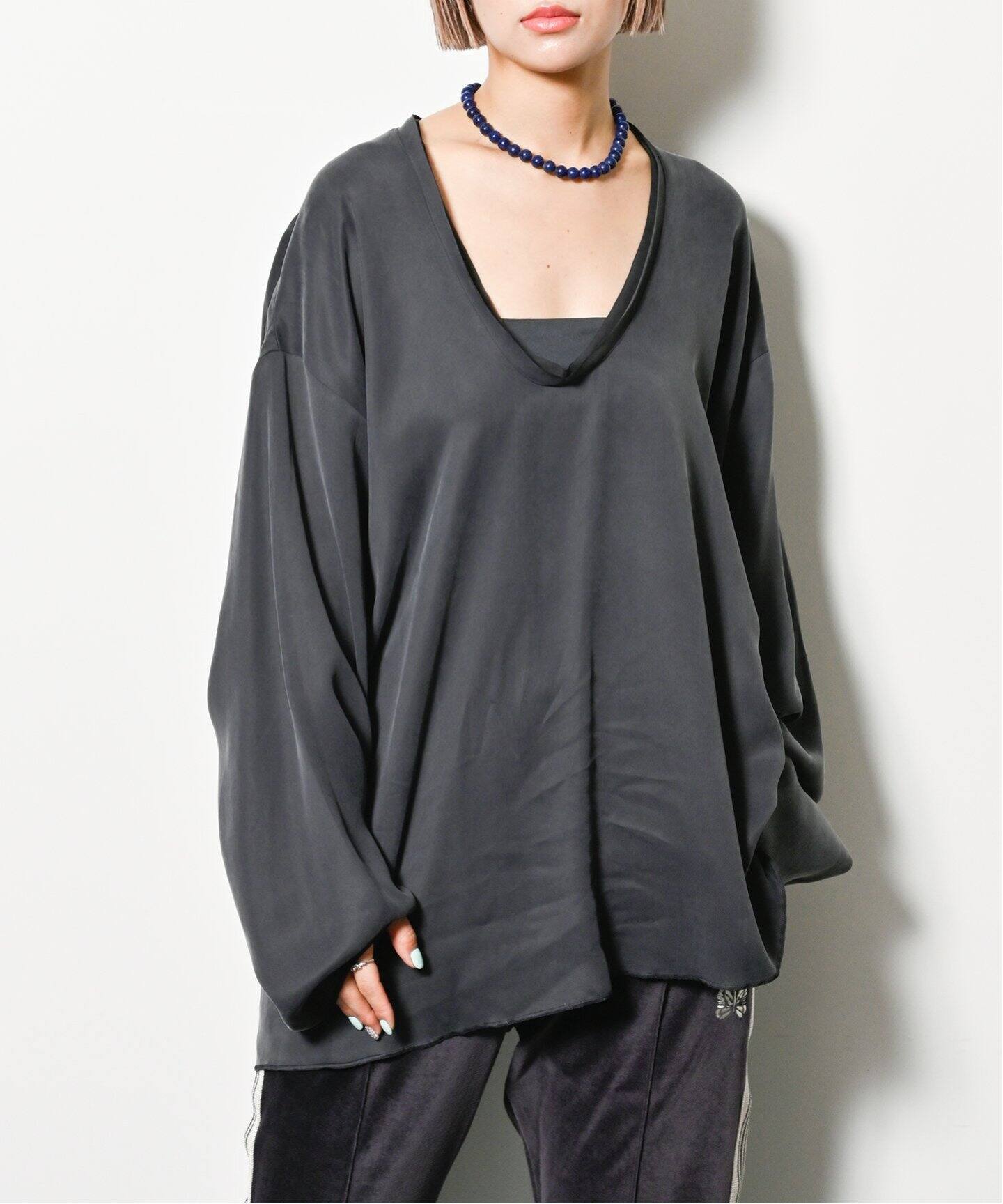 DRAPE NECK ブラウス（シャツ／ブラウス）｜CITYSHOP（シティショップ 