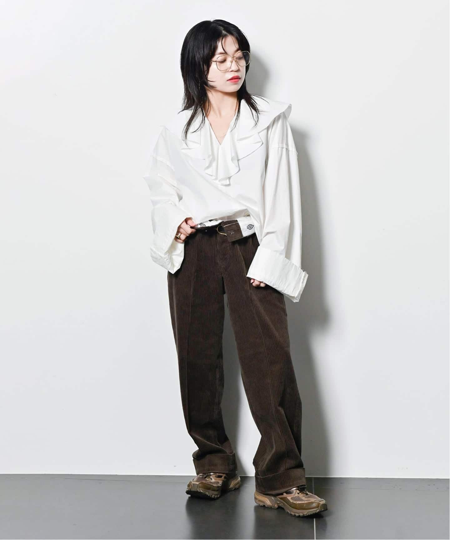 FRILL NECK ブラウス（シャツ／ブラウス）｜CITYSHOP（シティショップ