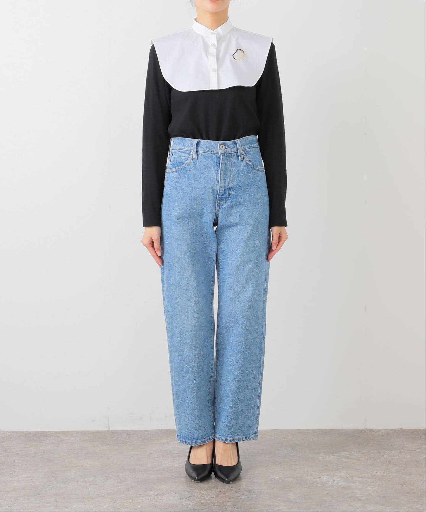 ブラウス シャツ CLINQ*SODA 別注 LENE シュミゼット「WHITE」 レディース CLINQ*SODA 別注 LENE シュミゼット[WHITE]（シャツ／ブラウス