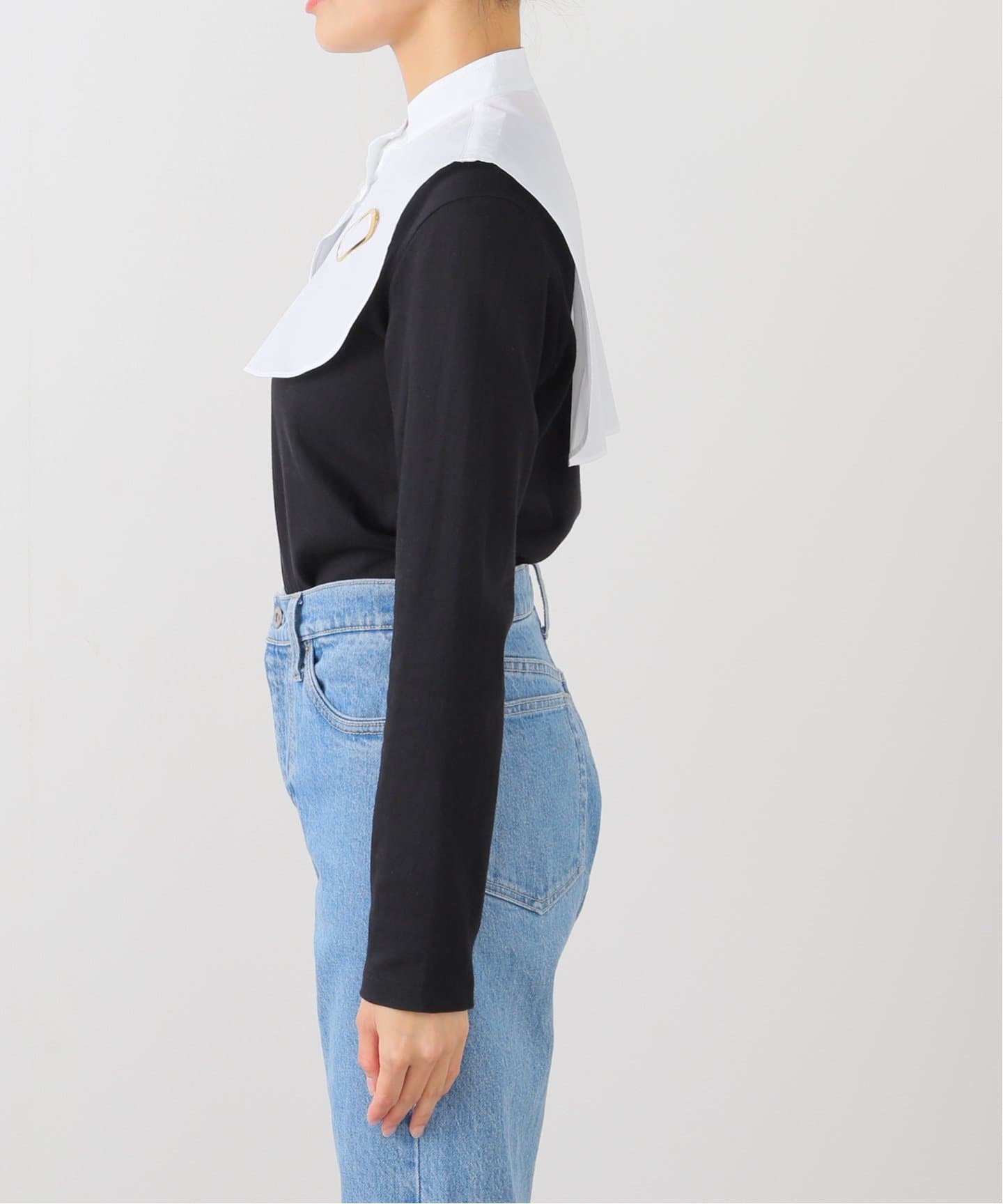 ブラウス シャツ CLINQ*SODA 別注 LENE シュミゼット「WHITE」 レディース CLINQ ブラウス シャツ CLINQ*SODA 別注 LENE シュミゼット