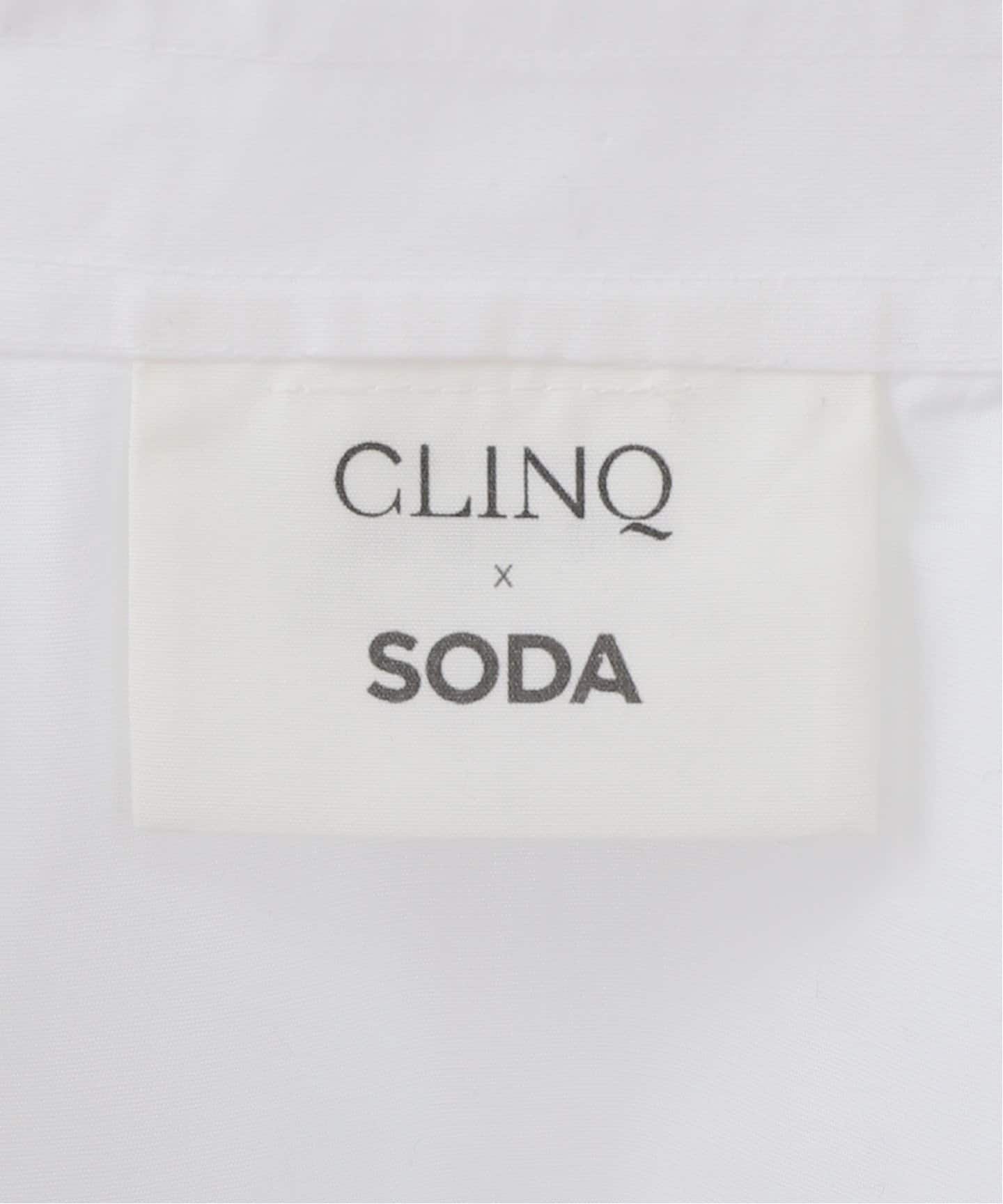 ブラウス シャツ CLINQ*SODA 別注 LENE シュミゼット「WHITE」 レディース CLINQ*SODA 別注 LENE シュミゼット[WHITE]（シャツ／ブラウス