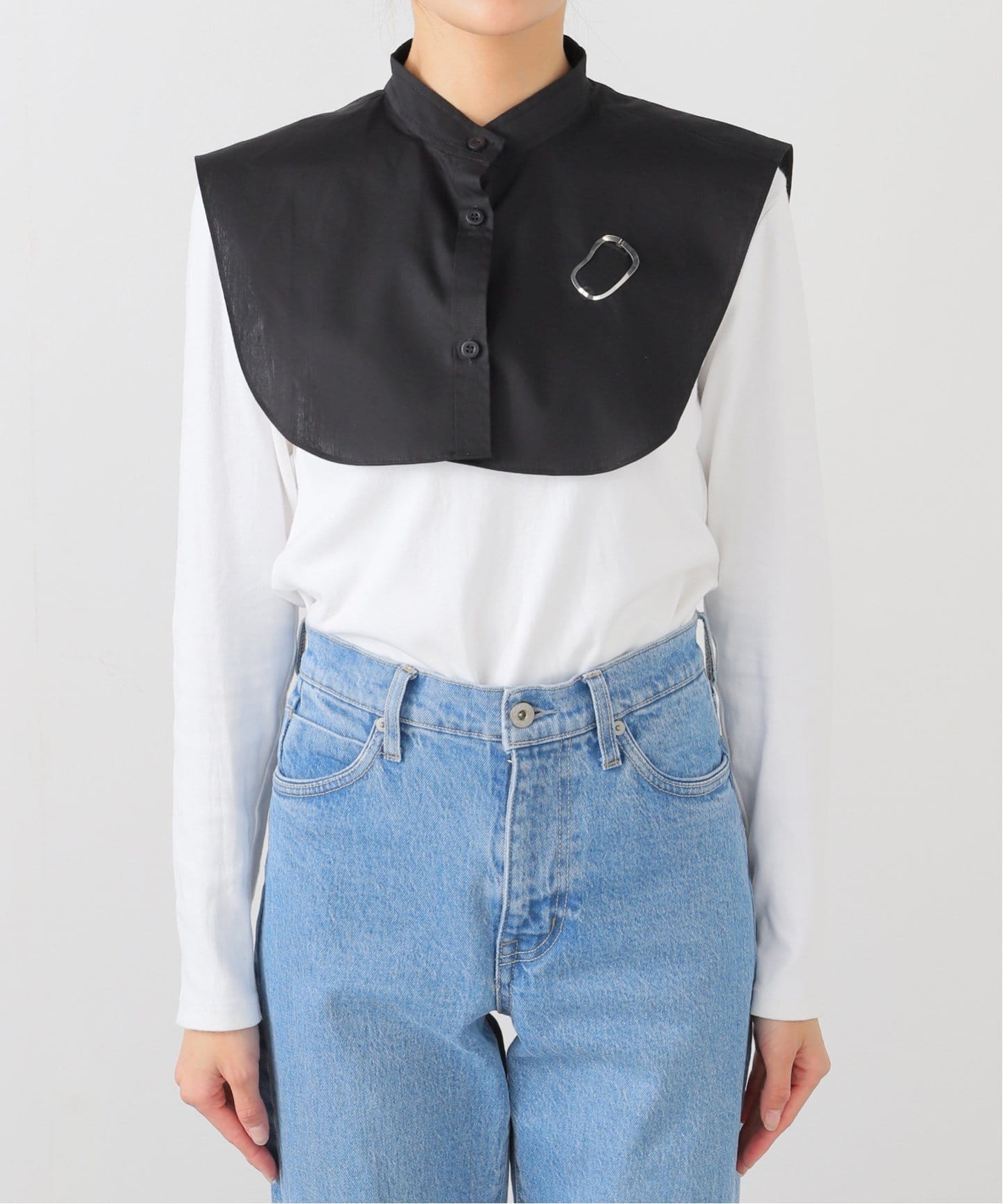 ブラウス シャツ CLINQ*SODA 別注 LENE シュミゼット「WHITE」 レディース CLINQ*SODA 別注 LENE シュミゼット[WHITE]（シャツ／ブラウス