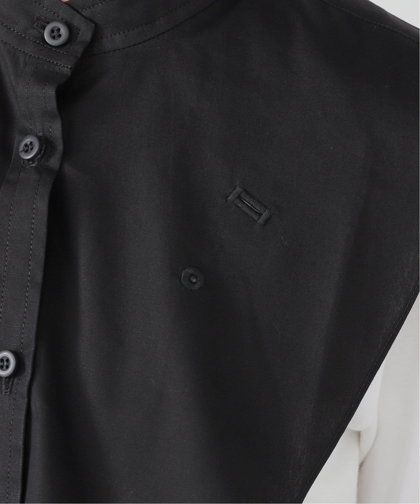 ブラウス シャツ CLINQ*SODA 別注 BIA シャツ「BLACK」 レディース CLINQ*SODA 別注 BIA シャツ[BLACK]（シャツ／ブラウス