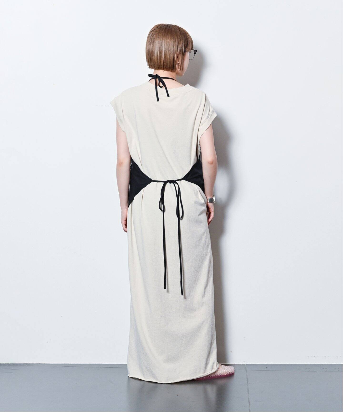 tシャツ 「BASERANGE/ベースレンジ」CHAIN APRON TOP / TOCHA-WS-SU25 レディース エミリーウィーク EMILY WEEK 【BASERANGE/ベースレンジ】CHAIN