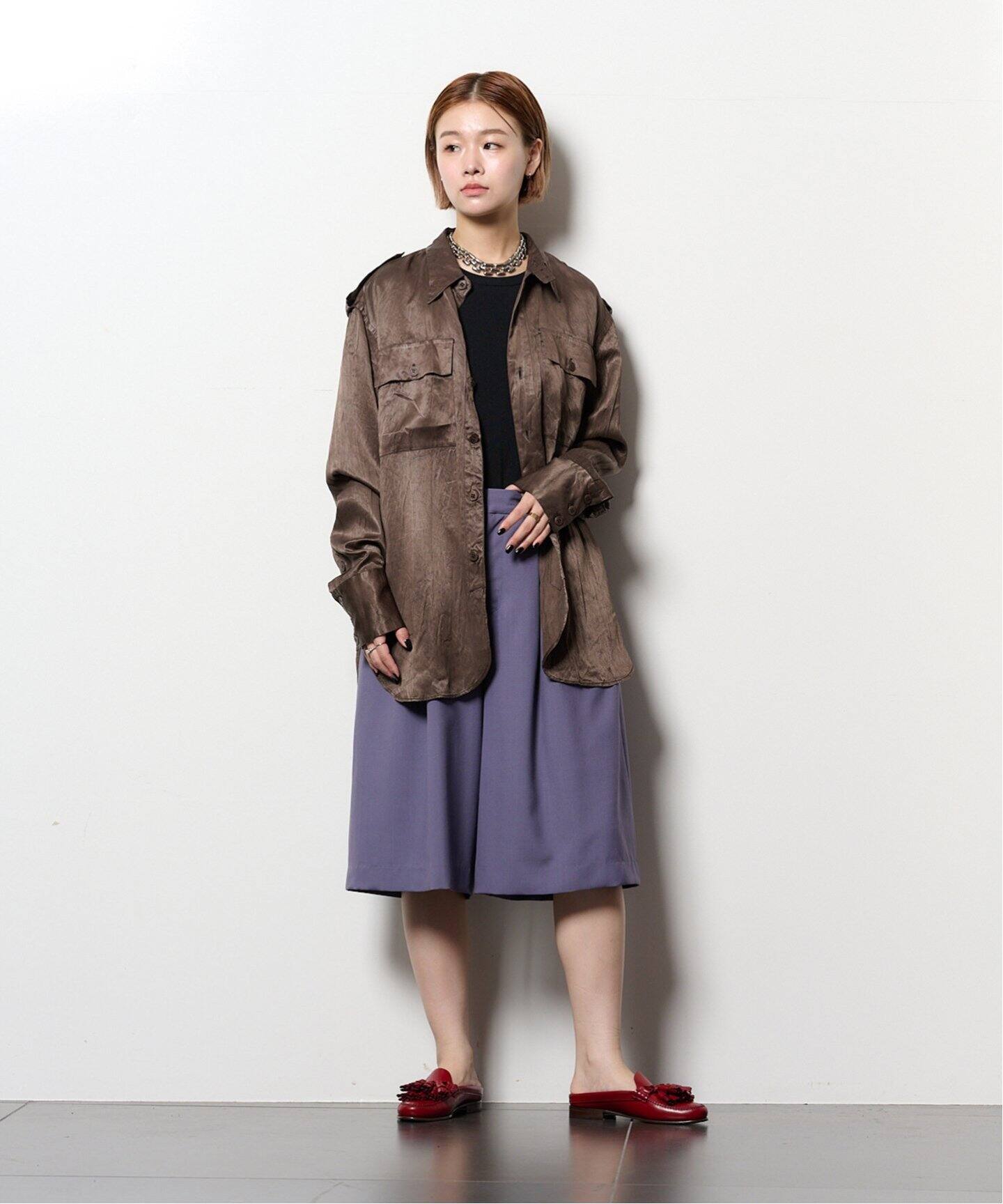 O” TANAKA 別注 OVER OFFICER シャツ（シャツ／ブラウス）｜CITYSHOP