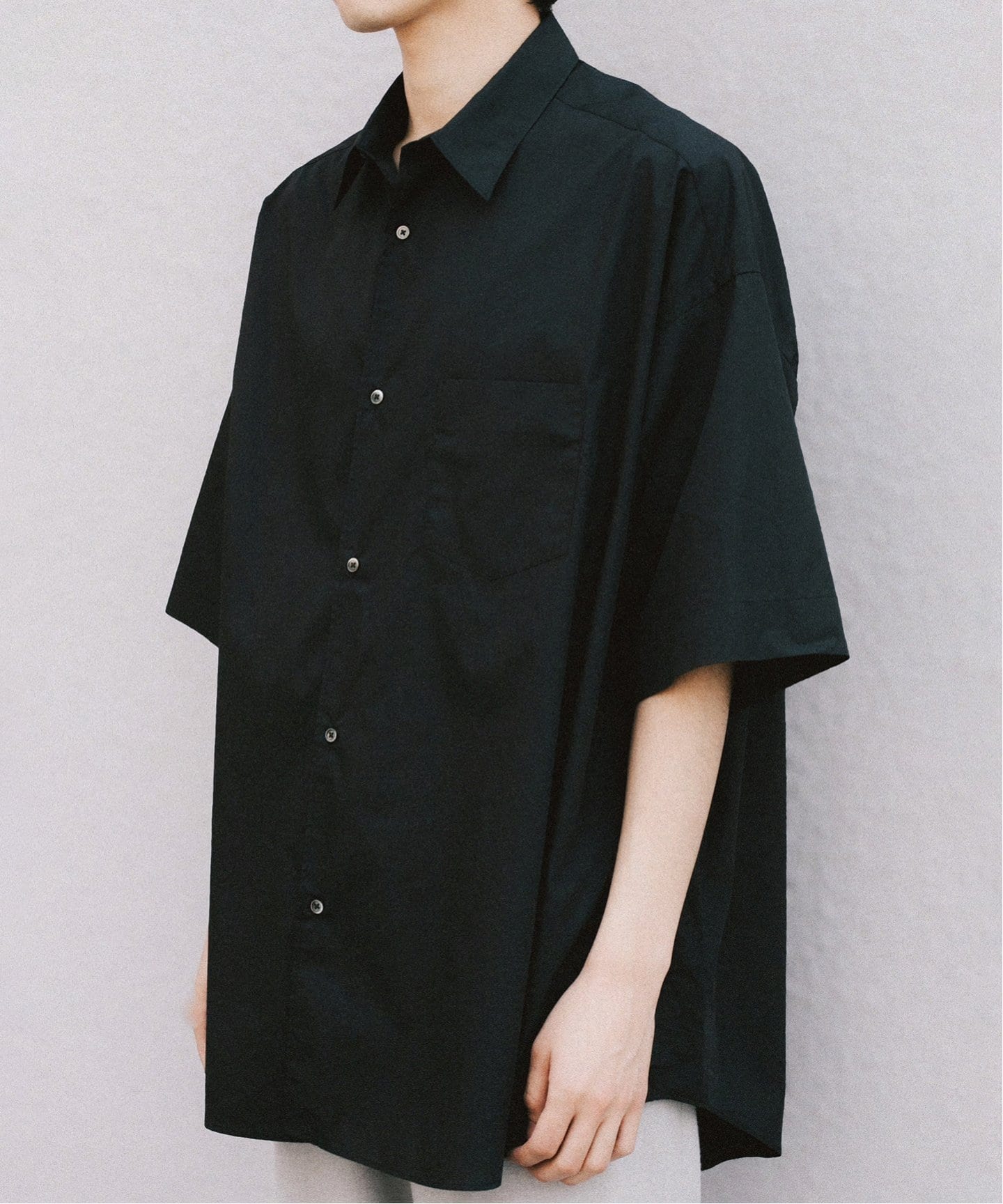Graphpaper / グラフ ペーパー】 Broad S/S Oversized Regular C GM251