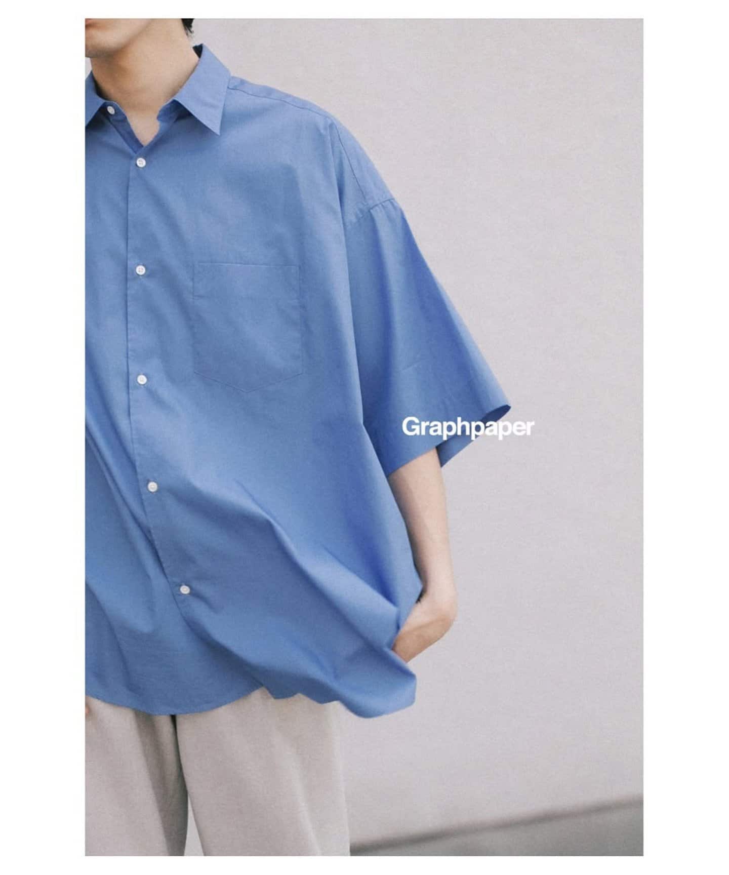 Graphpaper / グラフ ペーパー】 Broad S/S Oversized Regular C GM251