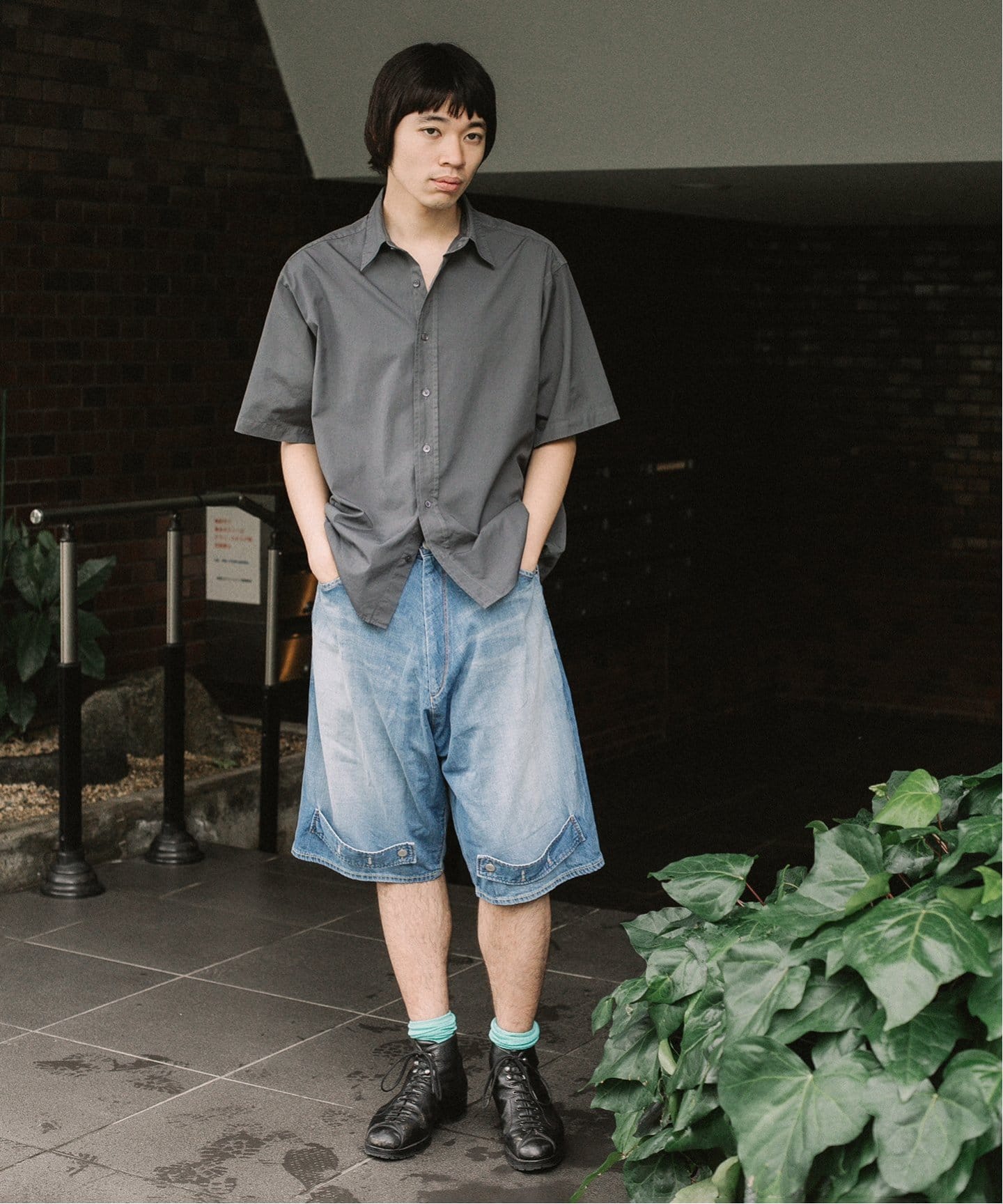 LE エルイー OVER DYE SH シャツ レショップ レショップ LEのオーバーダイシャツを買いました｜星野ソーダ