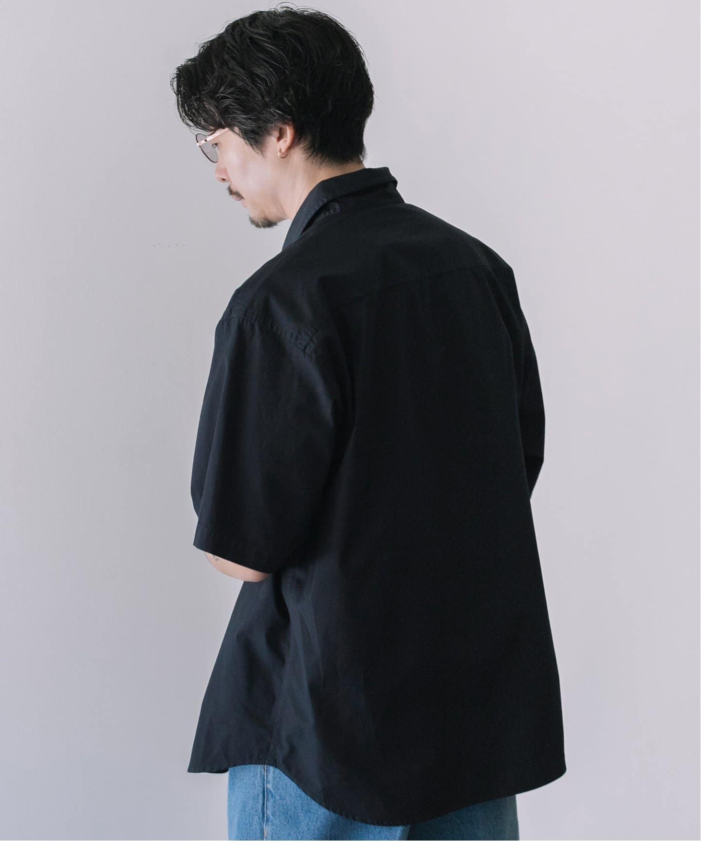 LE エルイー OVER DYE SH シャツ レショップ LE OVER DYE SH（シャツ／ブラウス）｜L'ECHOPPE（レショップ
