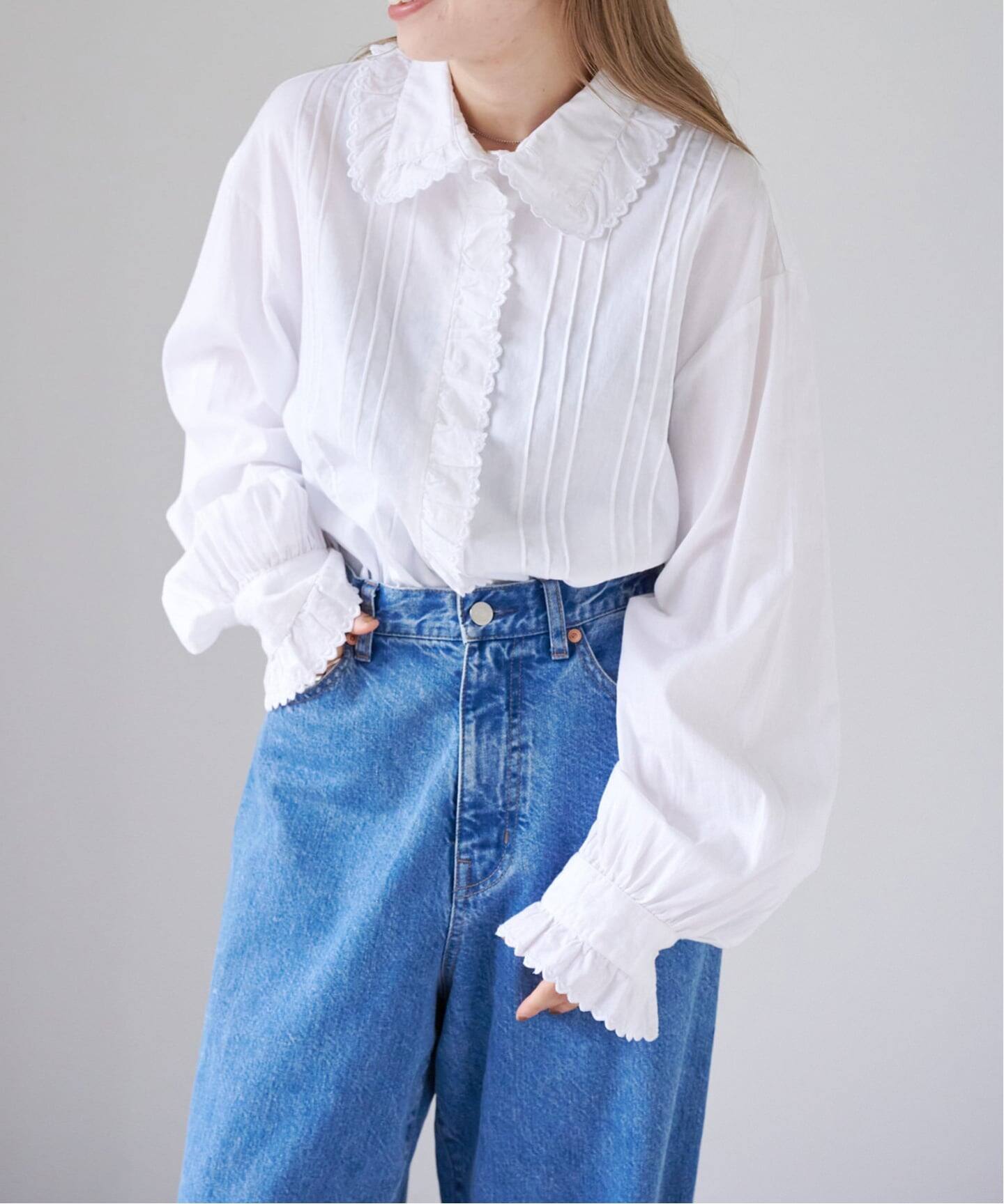 カットワークレースブラウス（シャツ／ブラウス）｜OUTDOOR PRODUCTS