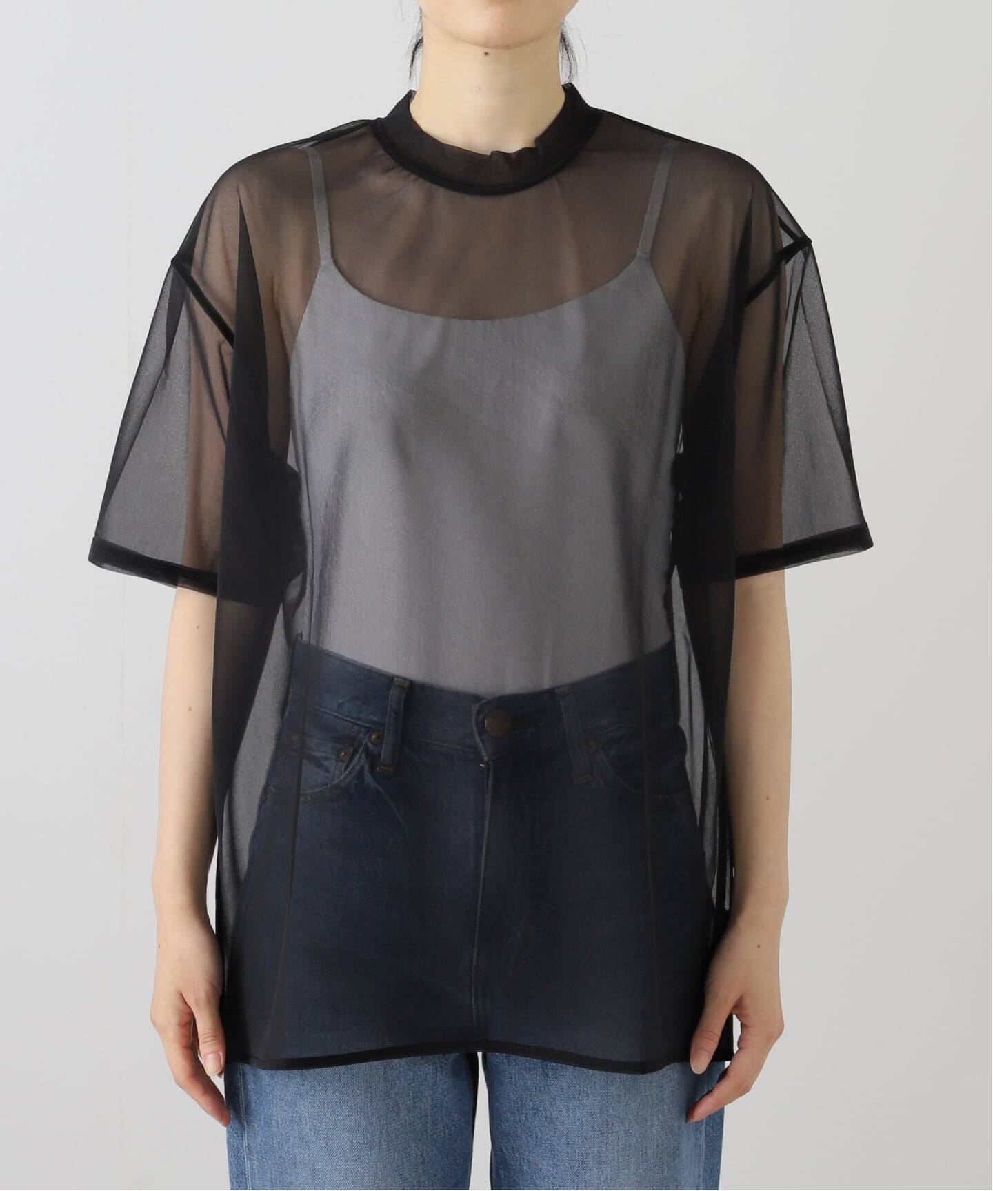 TODAYFUL Halfsleeve Sheer T-shirts ブラック TODAYFUL(トゥデイフル) / Life's online store（ライフズ