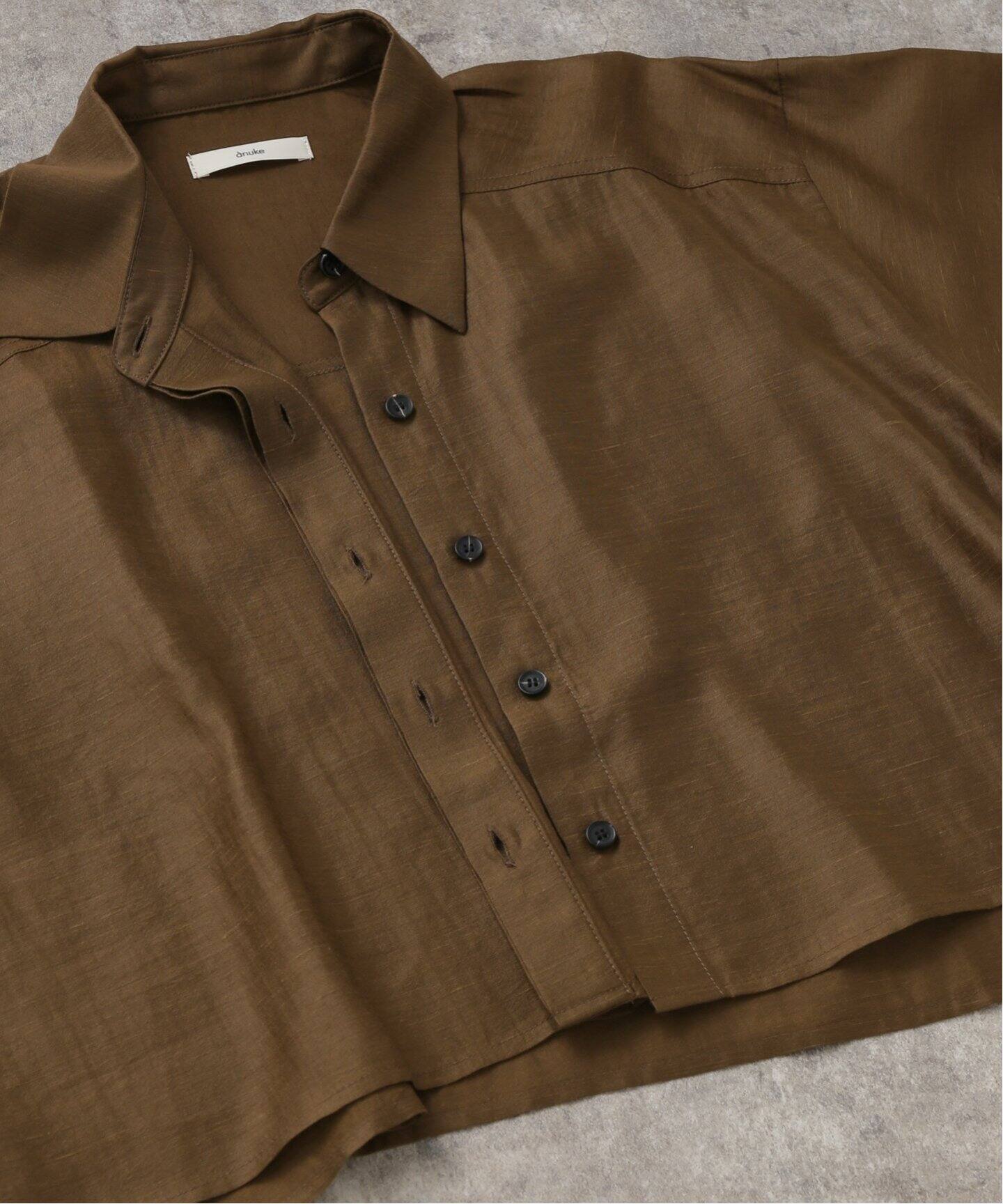 m*す様 タグ付き　anuke　Halfsleeve Box Shirts ブラ ànuke online store（アンヌーク） / Halfsleeve Box