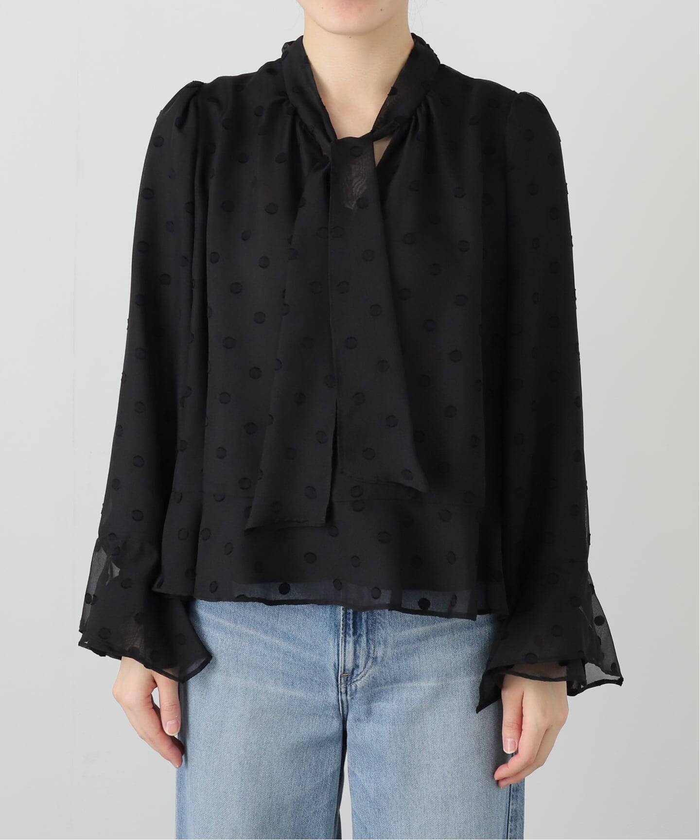 ラ トータリテ（La TOTALITE）/【洗える】2WAYフリルスリーブブラウス 洗える】2WAYフリルスリーブブラウス（シャツ／ブラウス）｜La