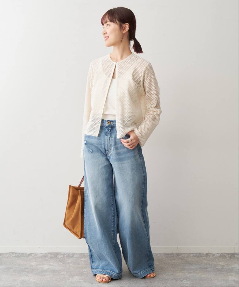 レーシーホックブラウス（シャツ／ブラウス）｜Spick & Span（スピック 