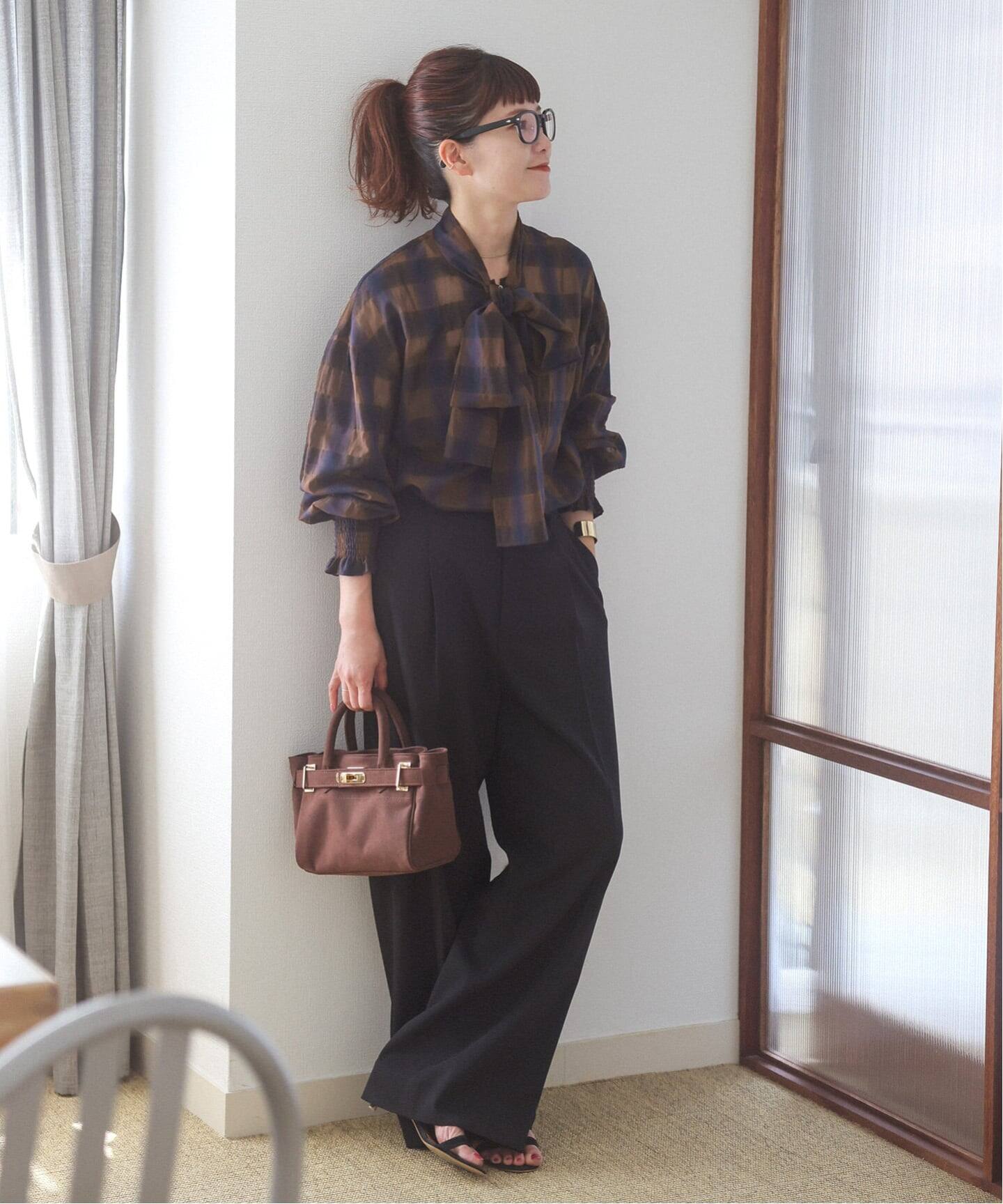 オンブレボウタイブラウス（シャツ／ブラウス）｜Spick and Span