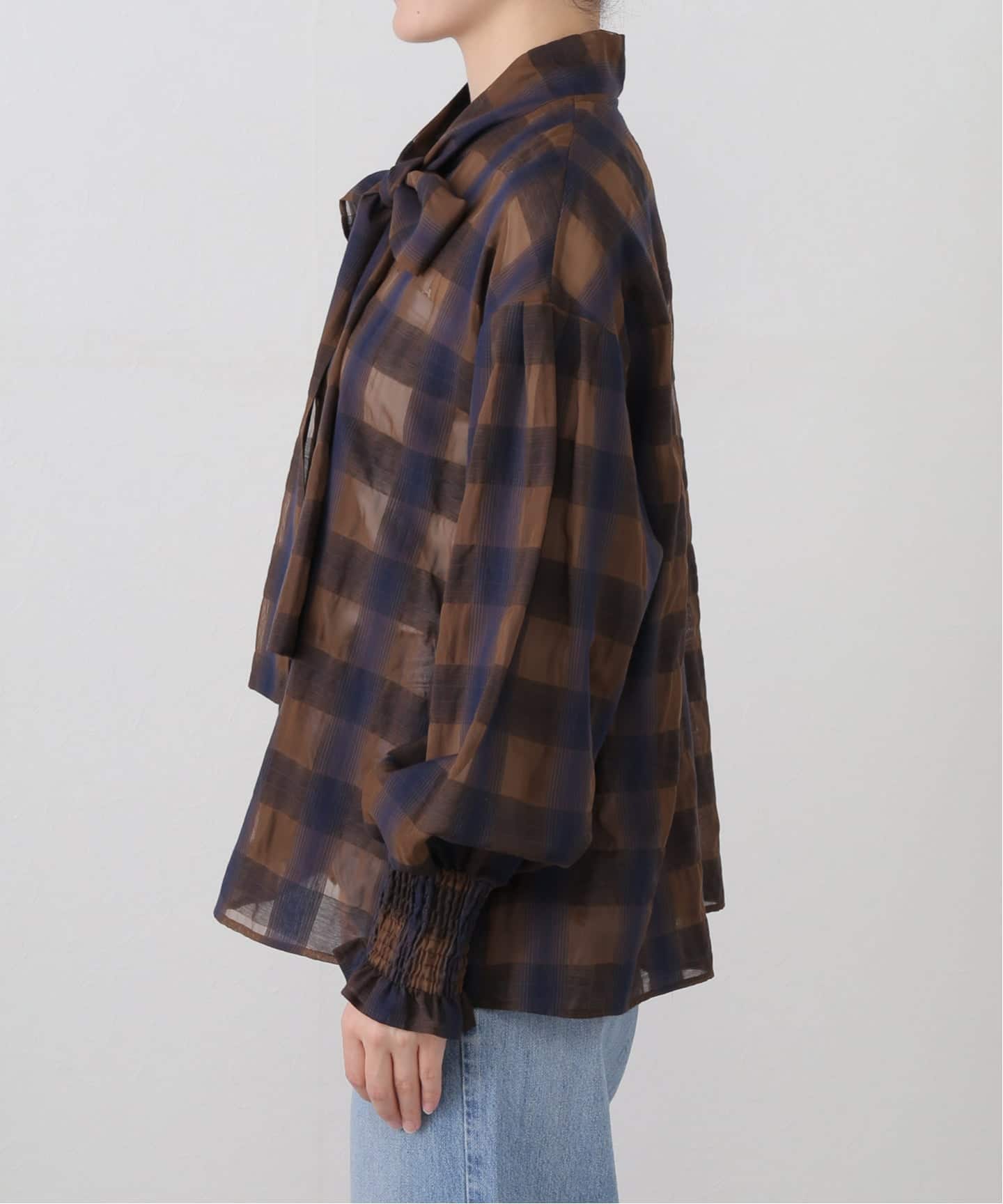 オンブレボウタイブラウス（シャツ／ブラウス）｜Spick and Span