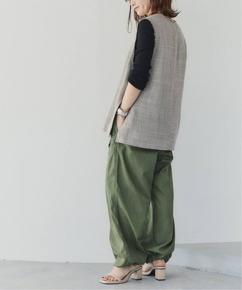 リネンブレンドツイードベスト（ベスト）｜Spick and Span（スピック 