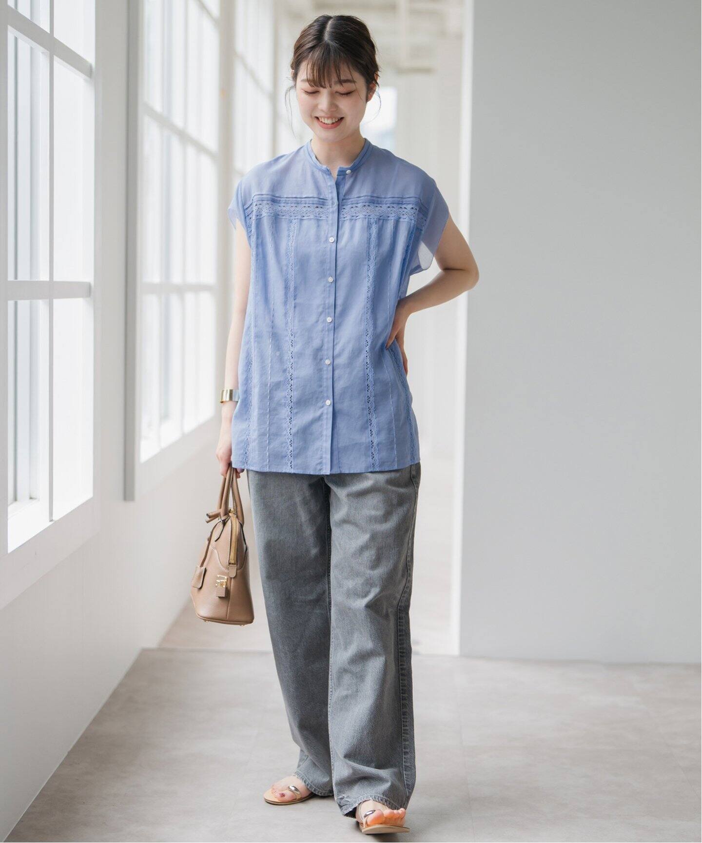 COローンフレンチレースブラウス（シャツ／ブラウス）｜Spick & Span 